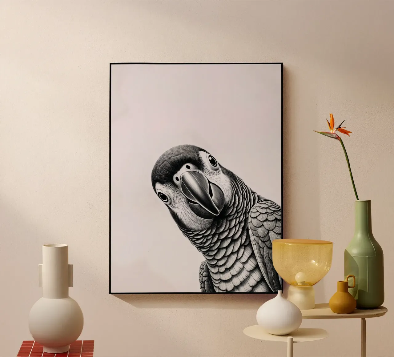 Pappagallo impertinente plexiglass da SnoopyAnimals