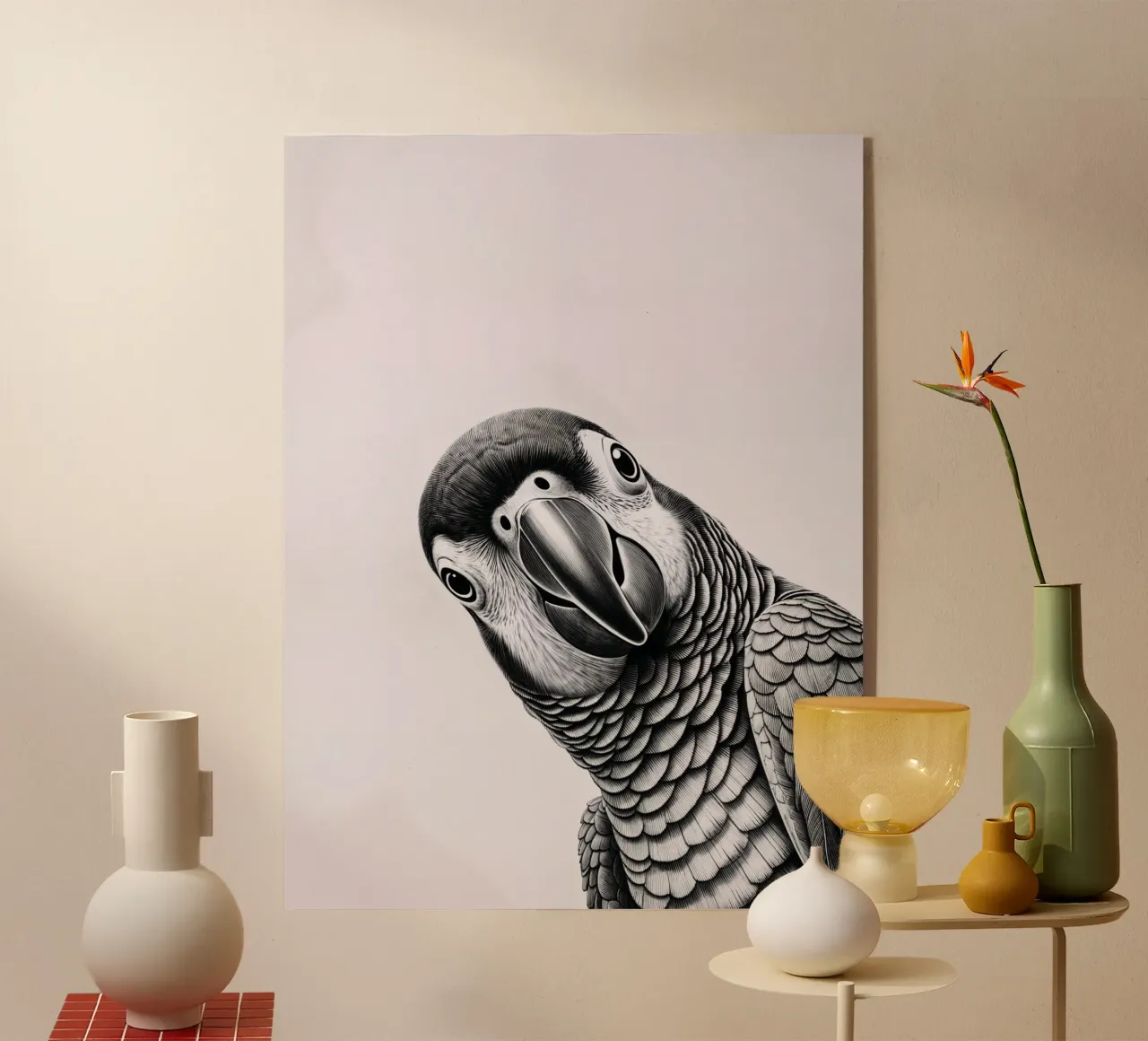 Pappagallo impertinente plexiglass da SnoopyAnimals