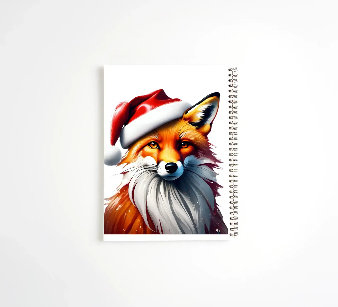White Lion New Year spiral notebook by Holidays