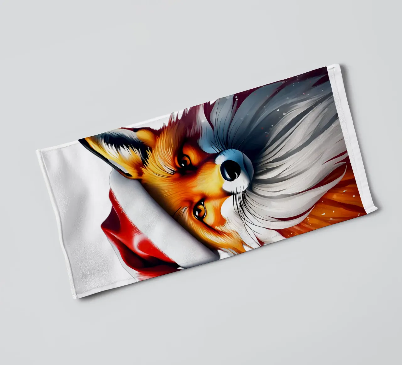 White Lion Neujahr Handtuch von Holidays