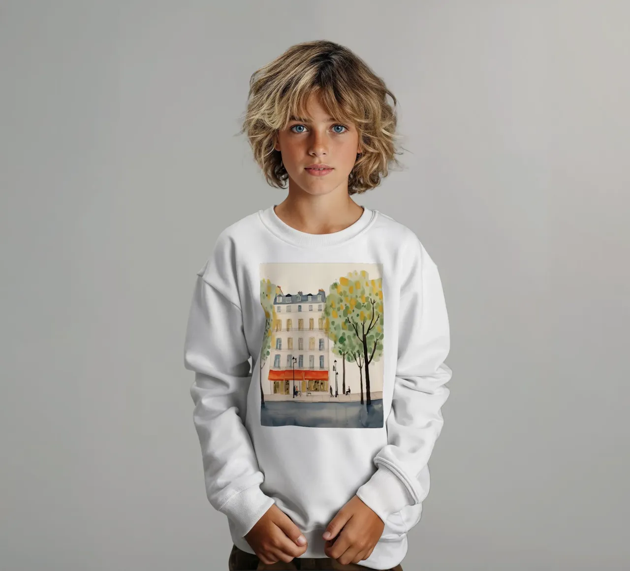 Stile di strada parigino felpa bambino da DaarbyN