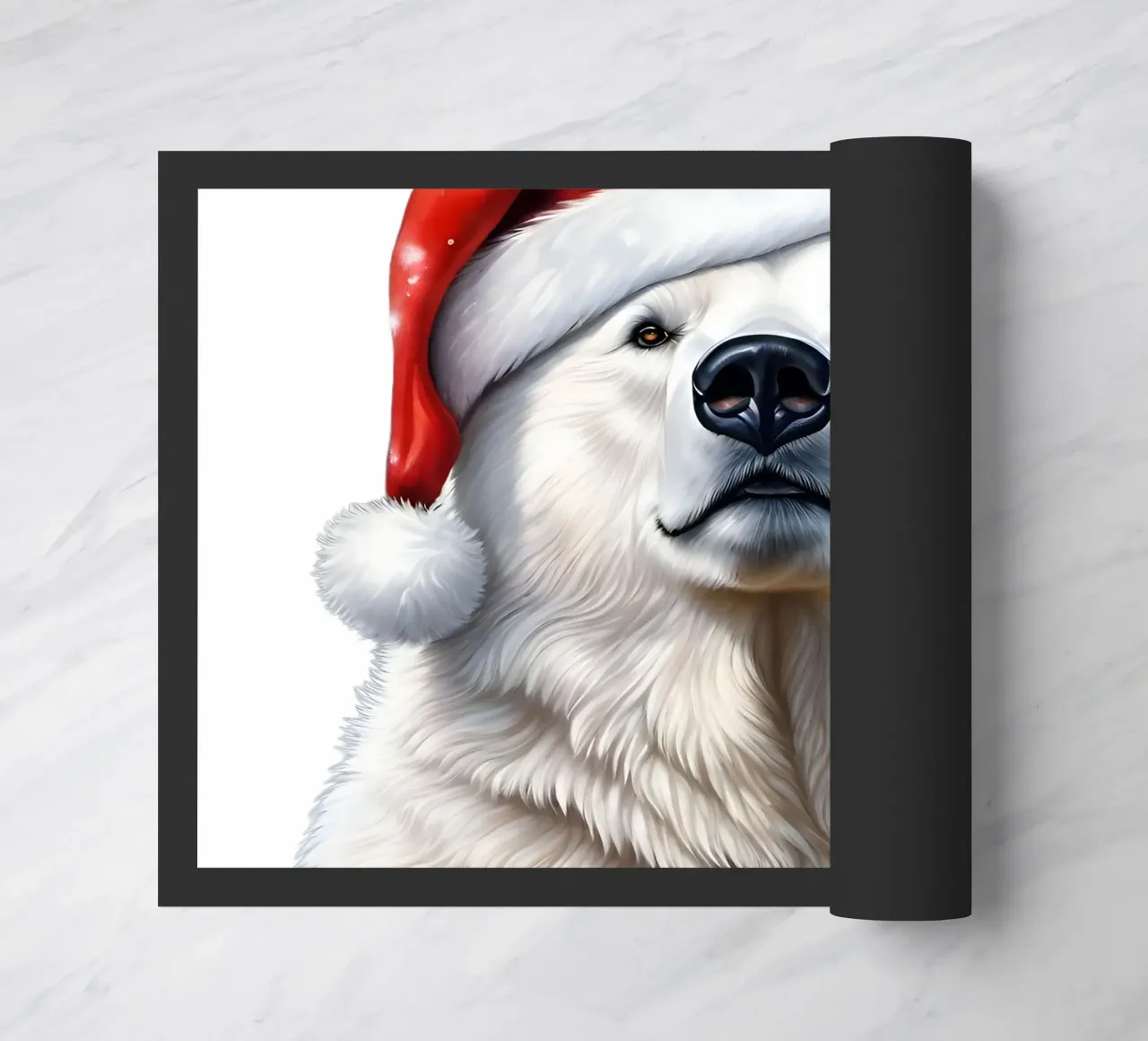 Capodanno Orso polare zerbino da Holidays