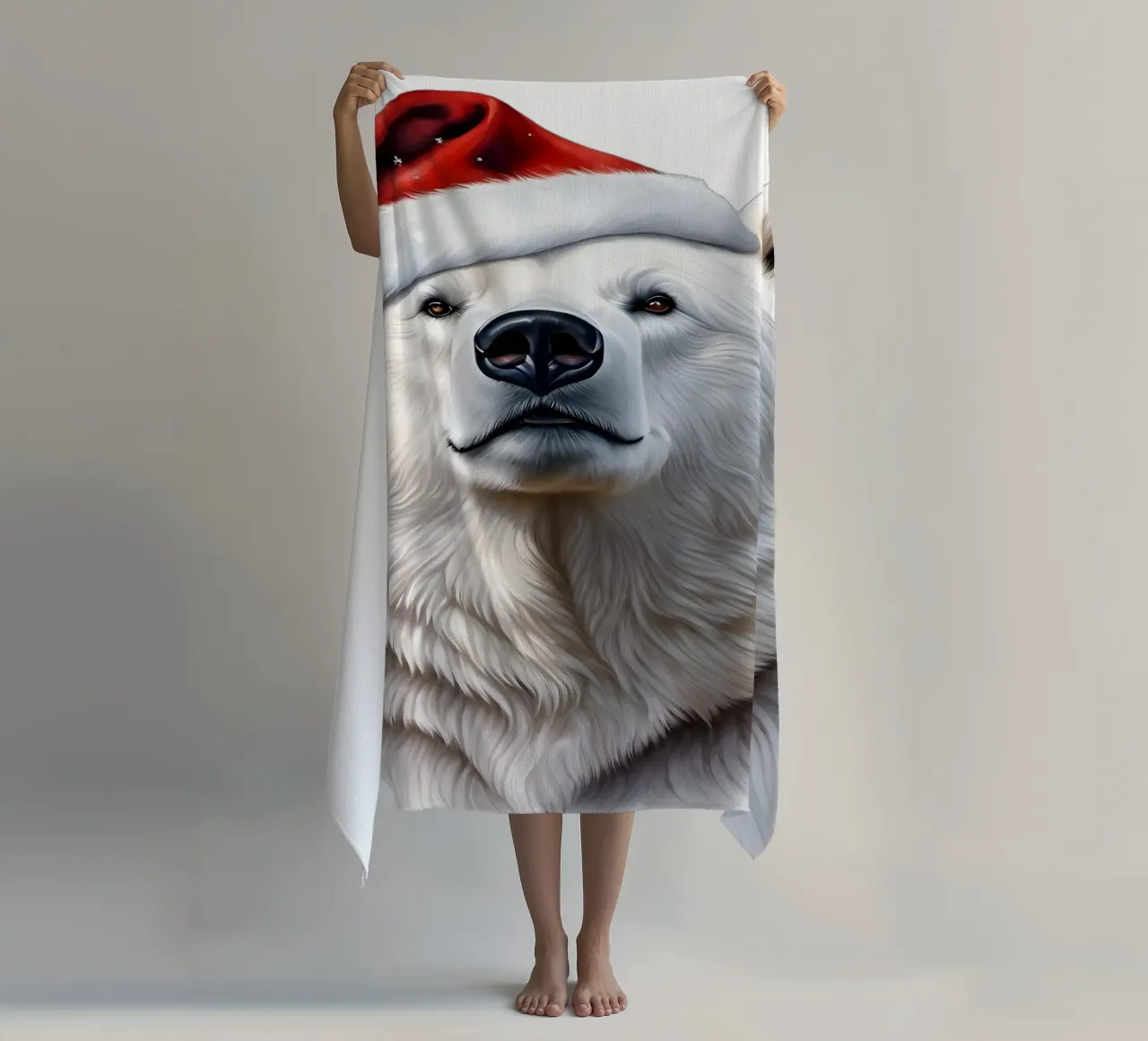 Capodanno Orso polare telo mare da Holidays