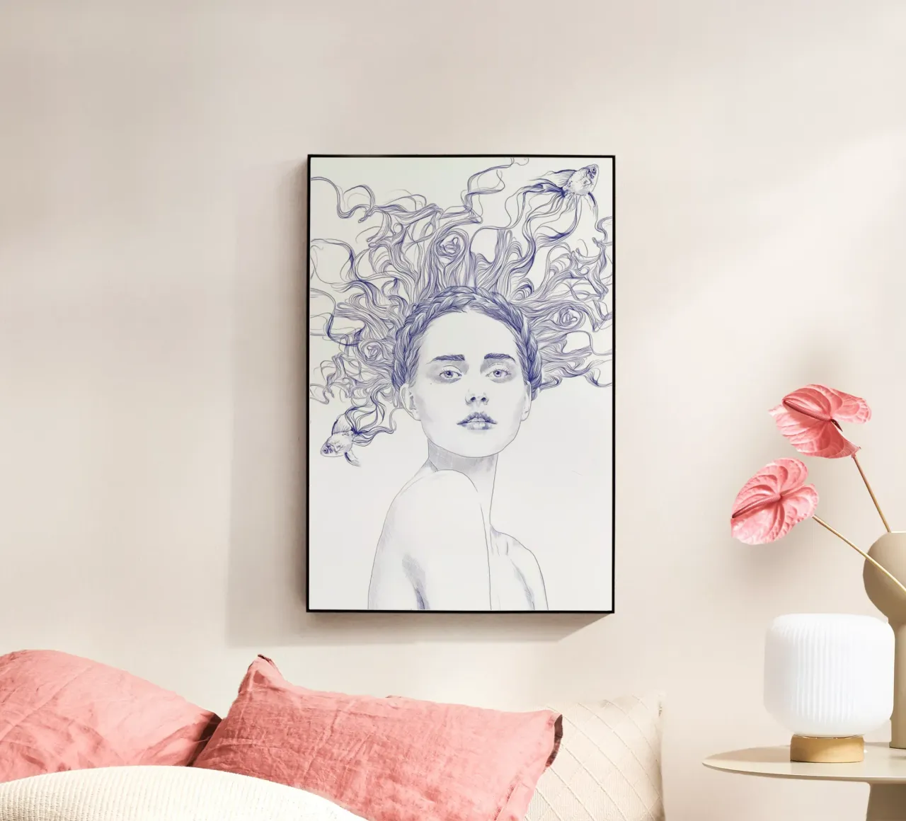 Blue Summer plexiglass da Jenny Liz Rome