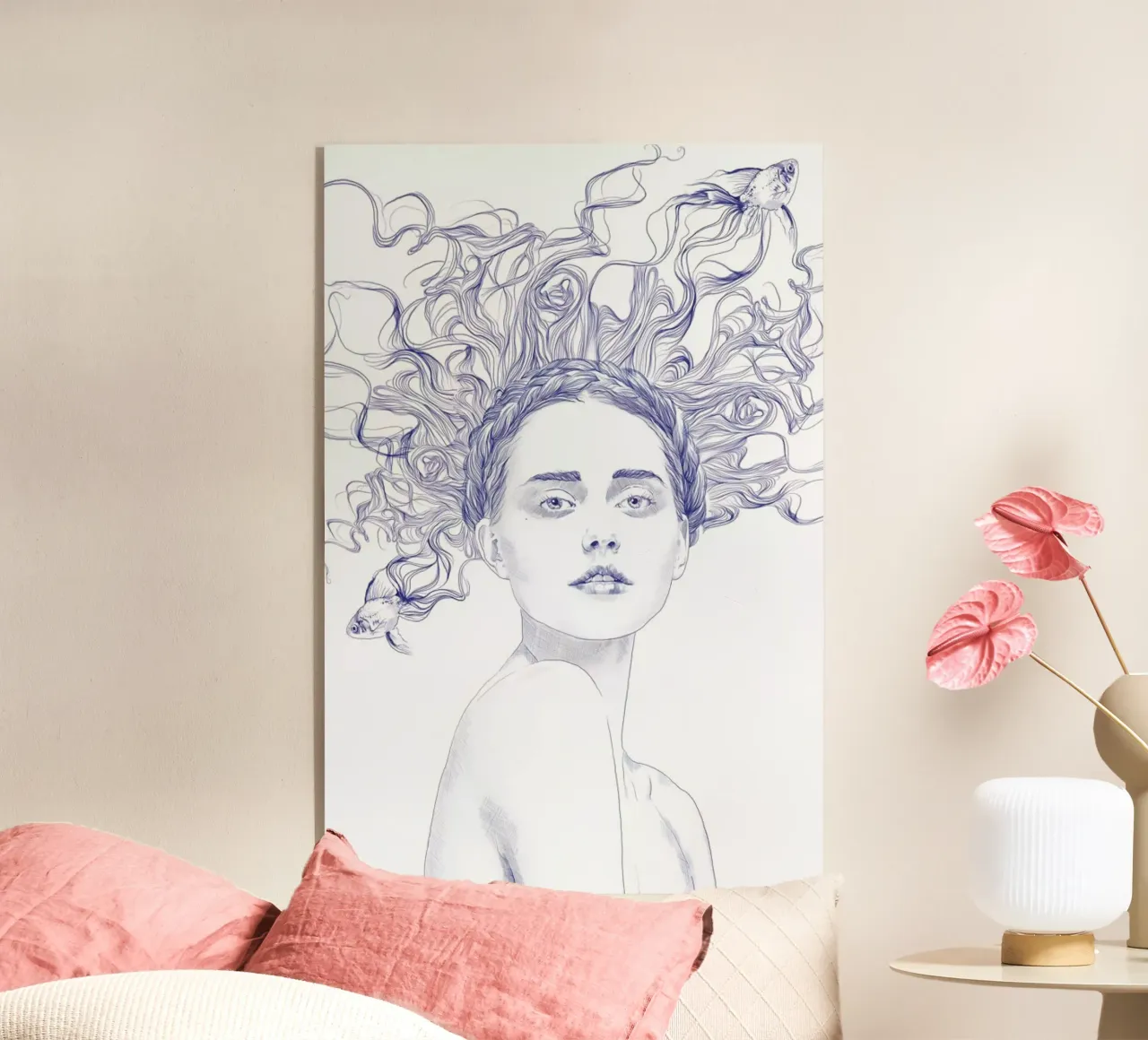 Blue Summer plexiglass da Jenny Liz Rome