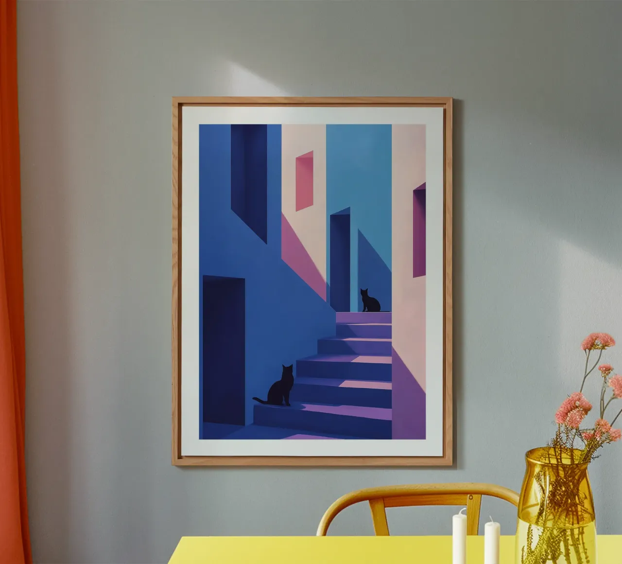 Scala silenziosa alluminio dibond da DWA