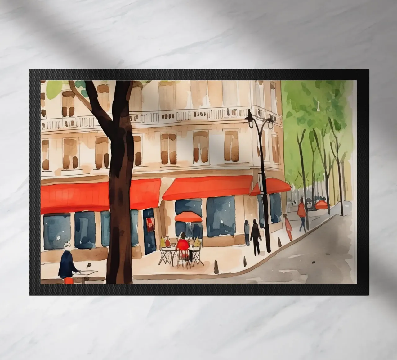 Un angolo di Parigi zerbino da DaarbyN