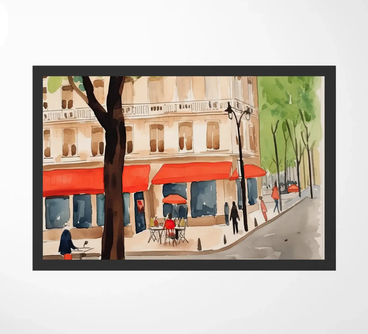Un angolo di Parigi zerbino da DaarbyN