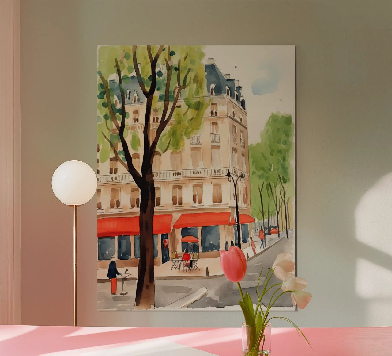 Eine Ecke von Paris Poster von DaarbyN