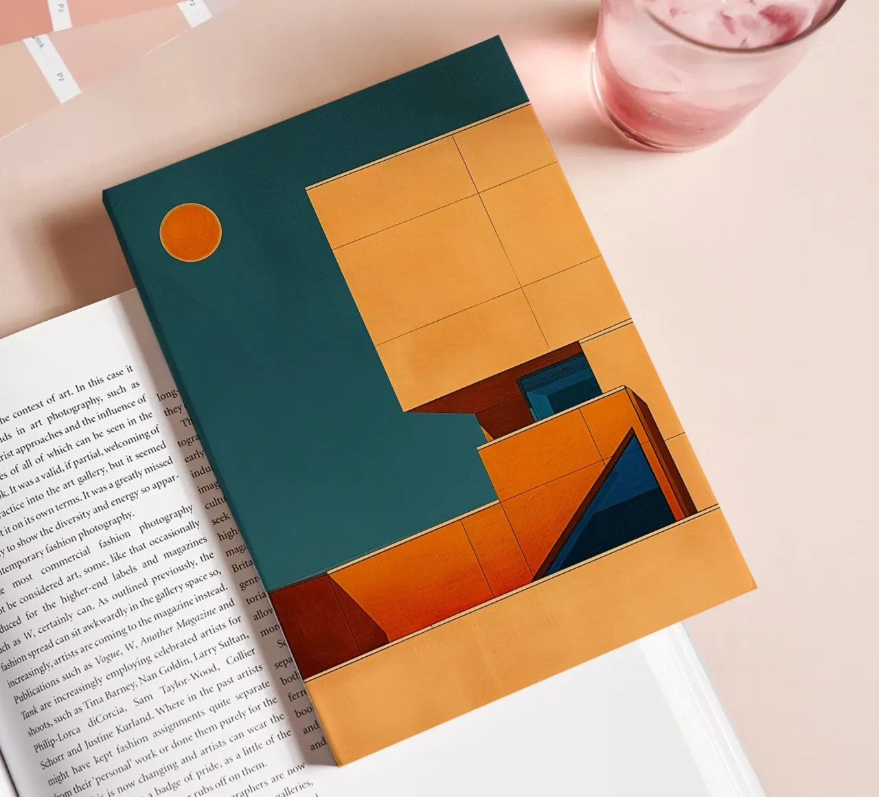Sonnenstruktur Notizbuch von DWA