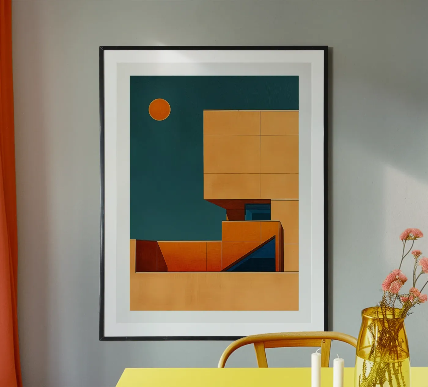 Solar structure poster by DWA