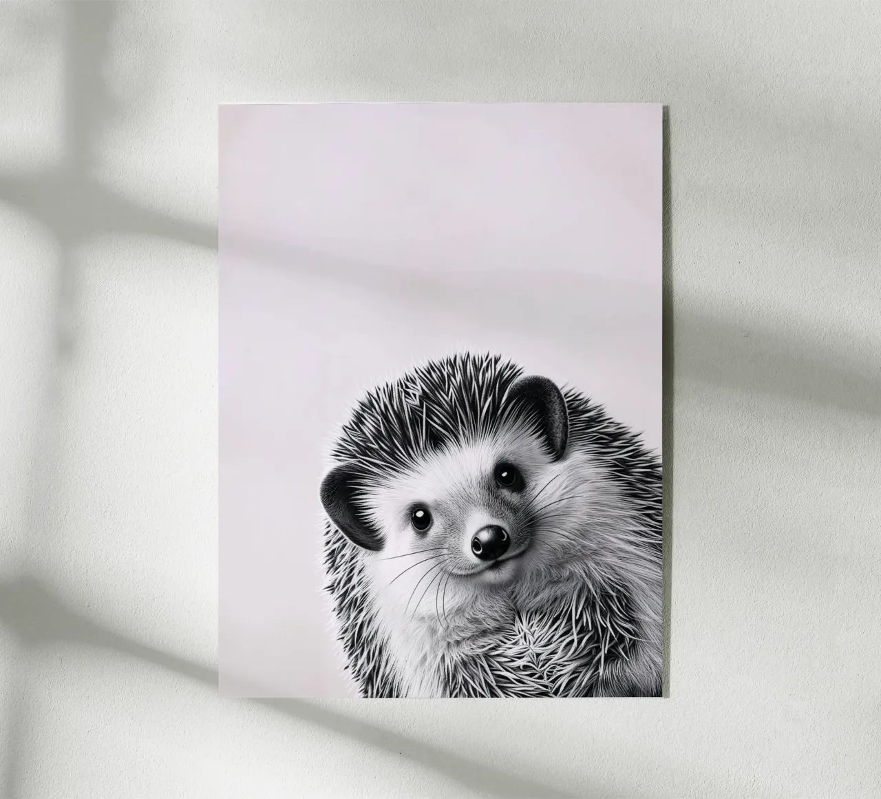 Hérisson effronté plexiglas de SnoopyAnimals