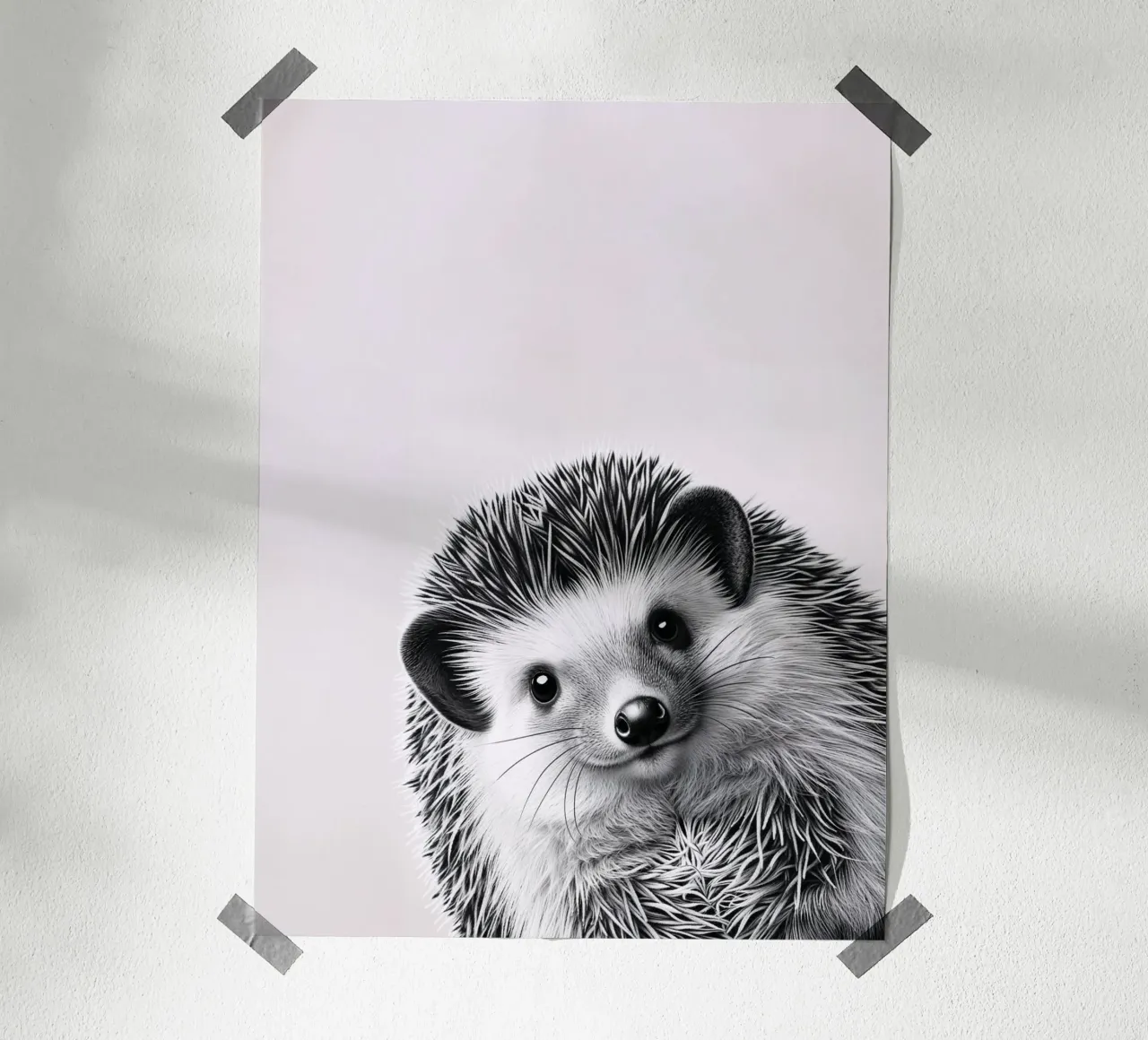 Hérisson effronté poster de SnoopyAnimals