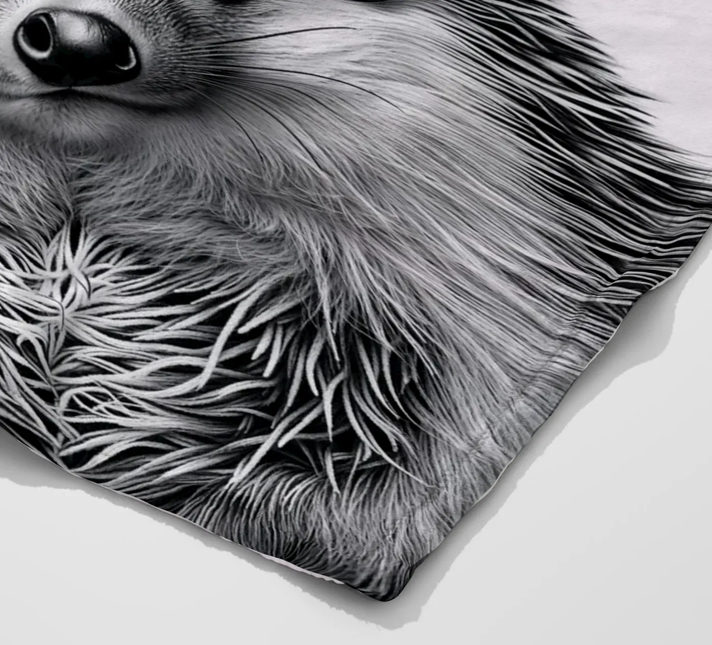 Cheeky Hedgehog Fleecedecke von SnoopyAnimals