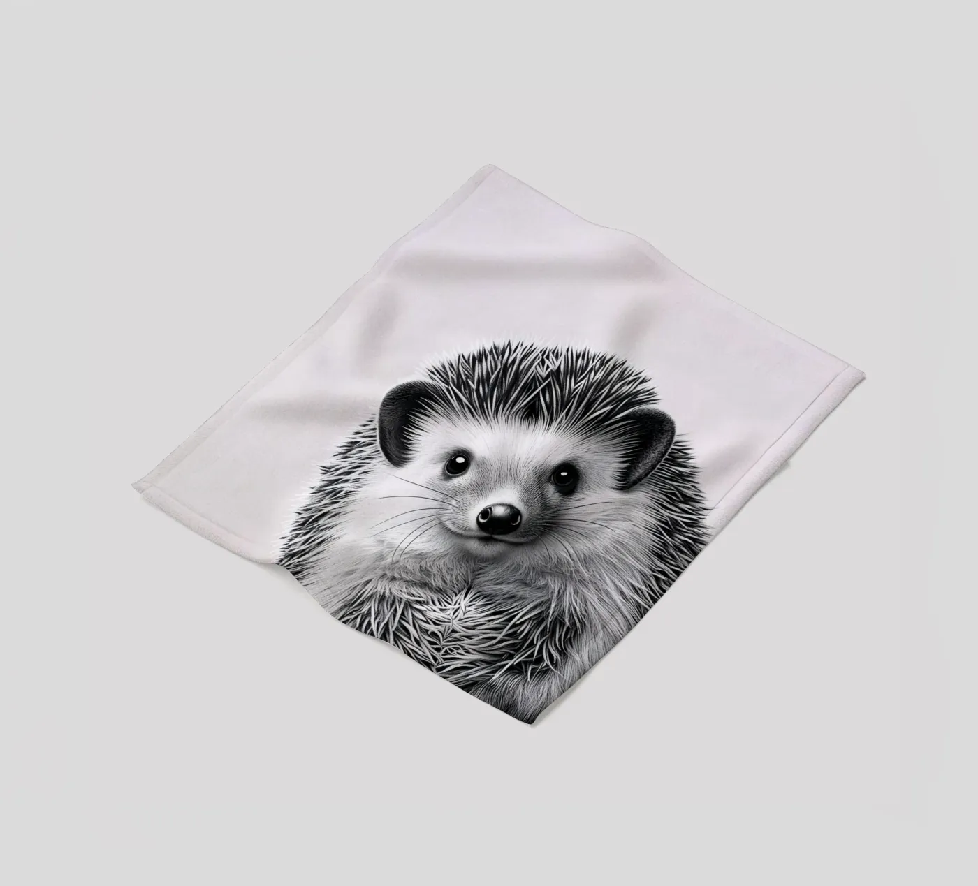 Cheeky Hedgehog Fleecedecke von SnoopyAnimals