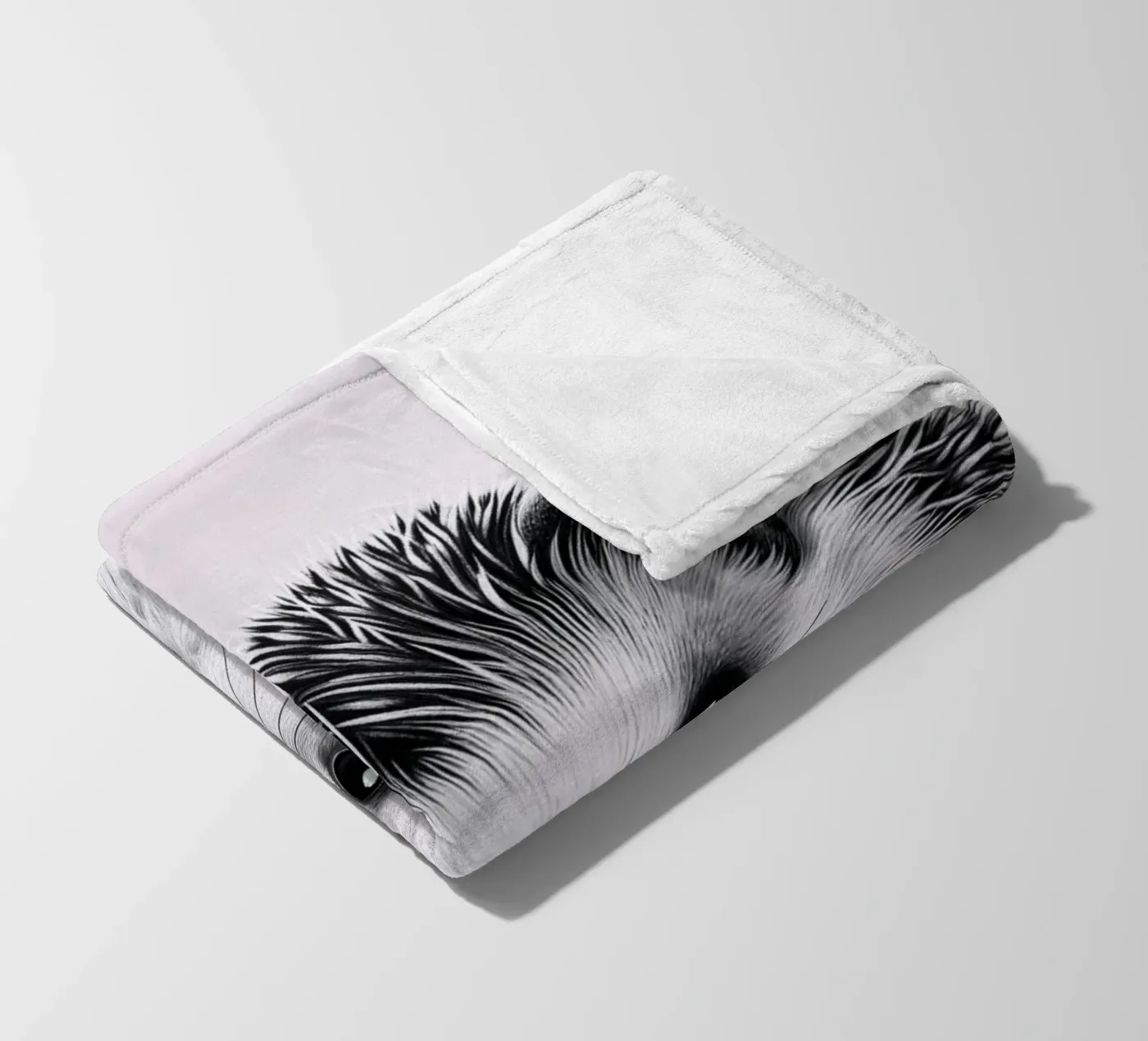 Cheeky Hedgehog Fleecedecke von SnoopyAnimals