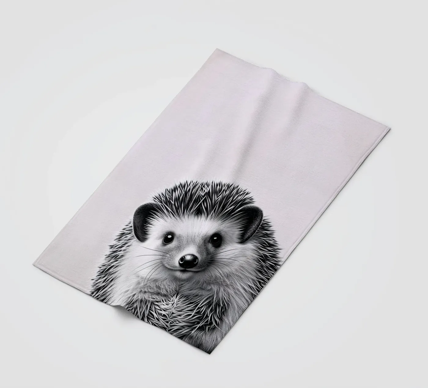 Cheeky Hedgehog Fleecedecke von SnoopyAnimals