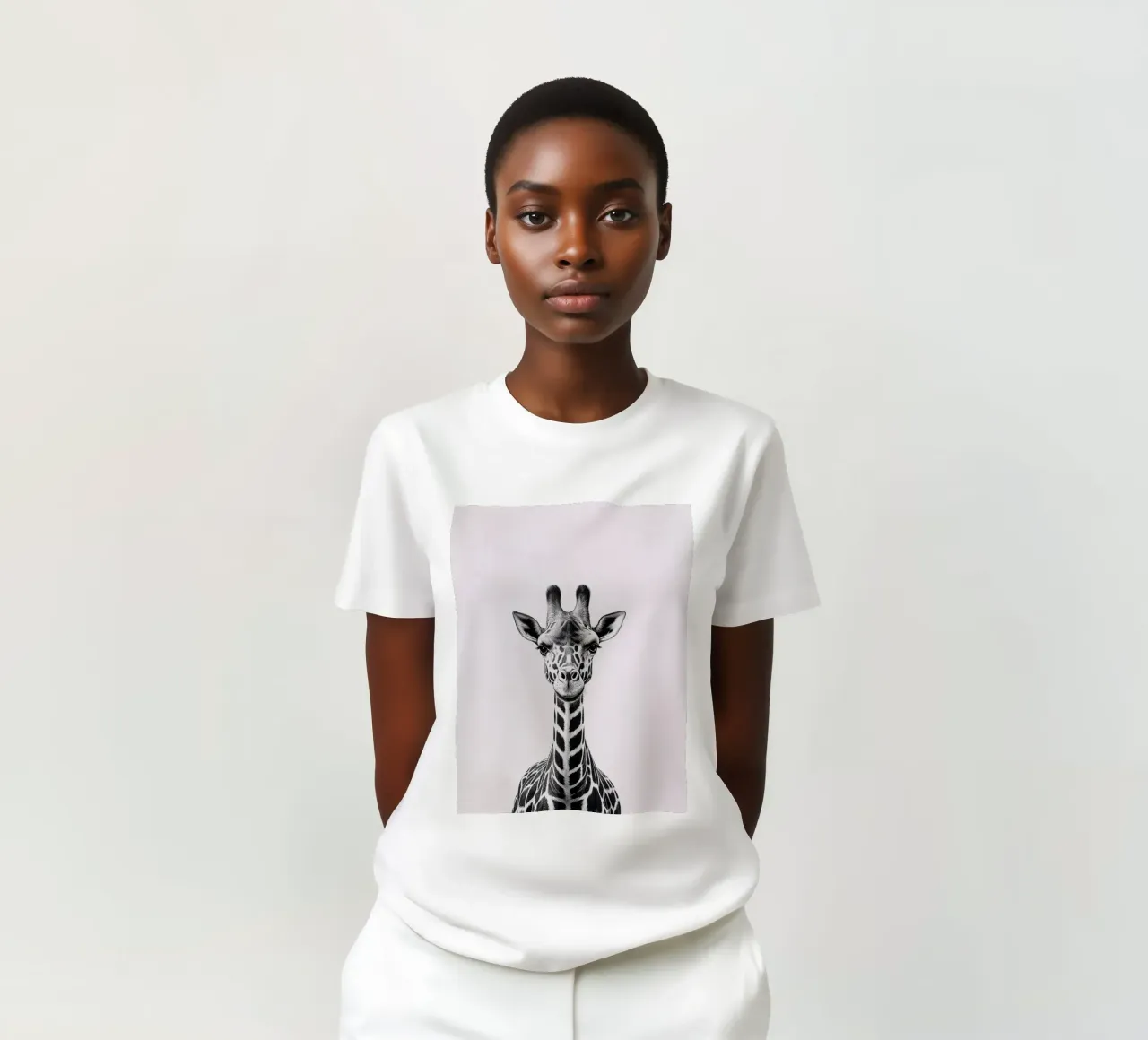 Giraffa impertinente t-shirt da SnoopyAnimals