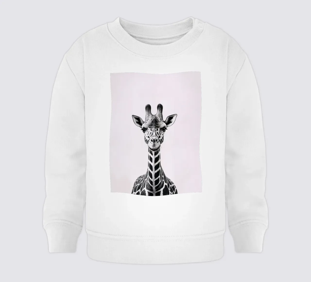 Giraffa impertinente felpa neonato da SnoopyAnimals