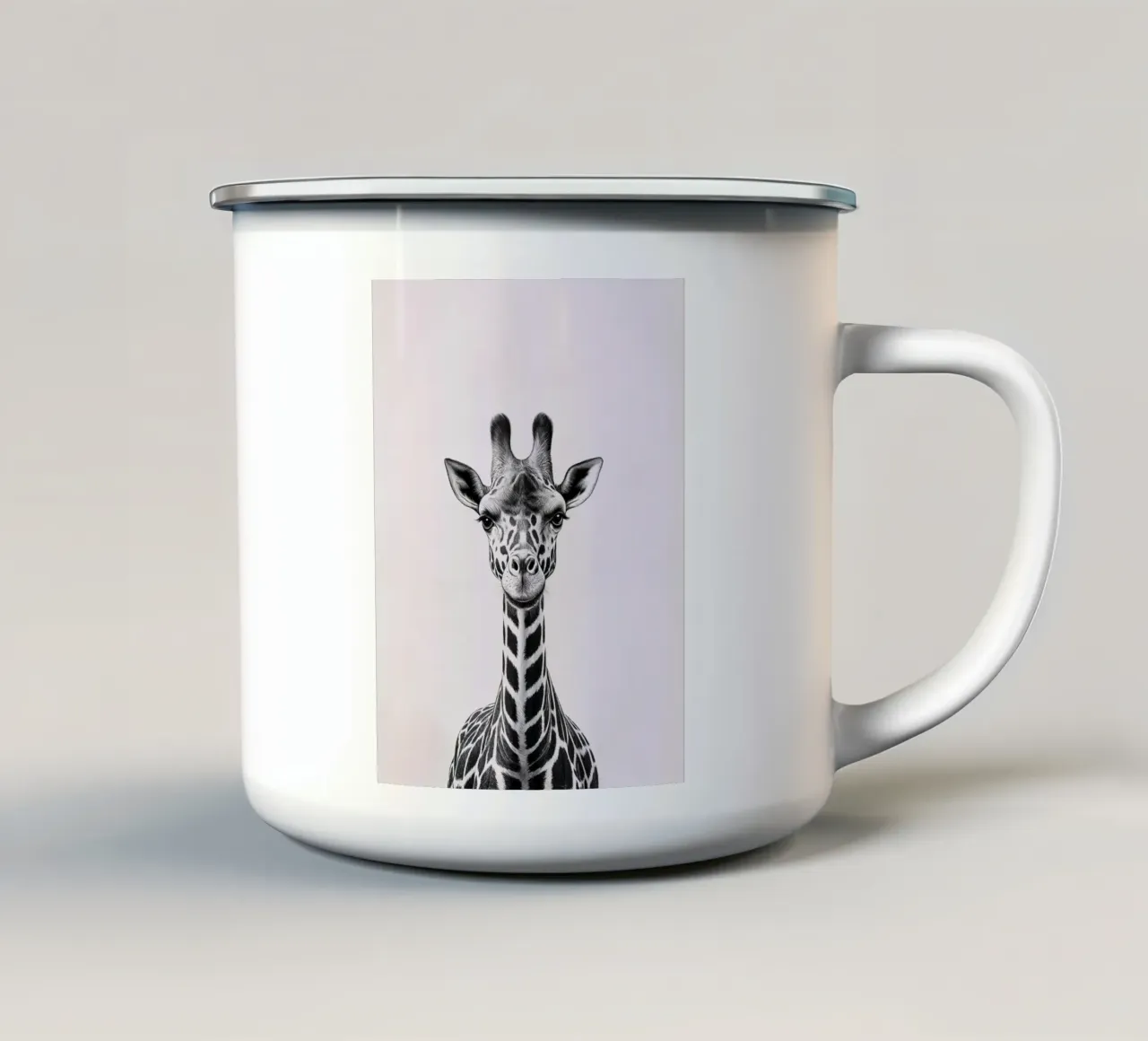 Giraffa impertinente tazza in smalto da SnoopyAnimals
