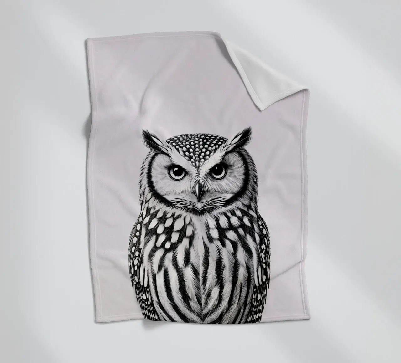 Gufo impertinente coperta in pile da SnoopyAnimals