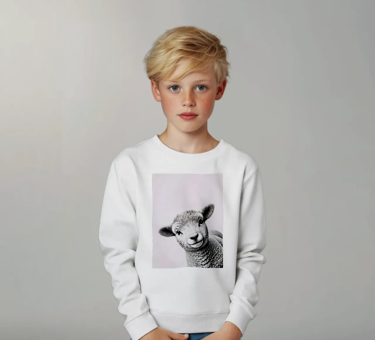 Agnello impertinente felpa bambino da SnoopyAnimals