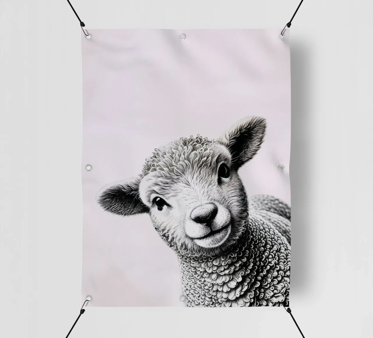 Agnello impertinente telo in pvc da SnoopyAnimals
