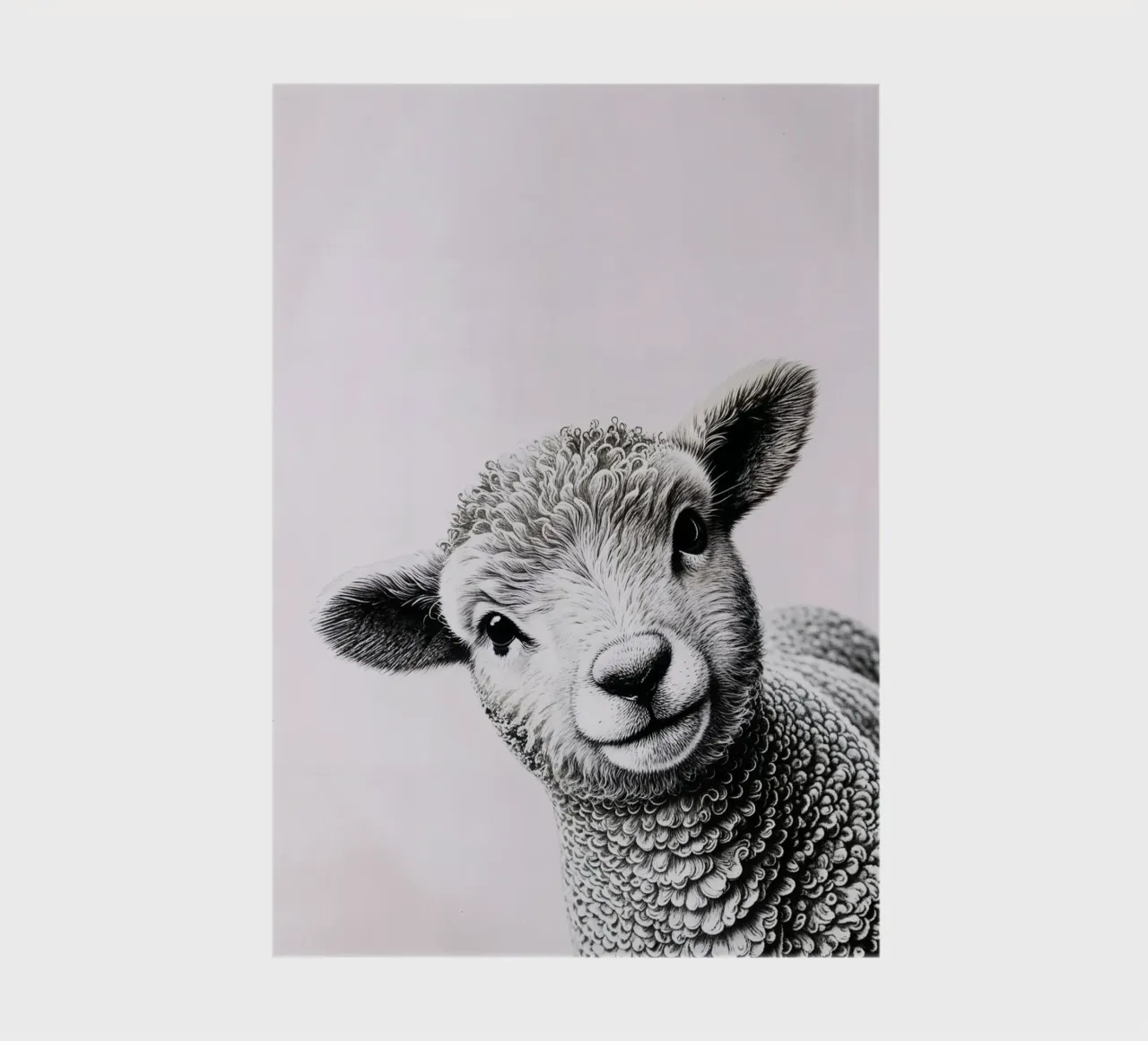 Cheeky Lamb notebook by SnoopyAnimals