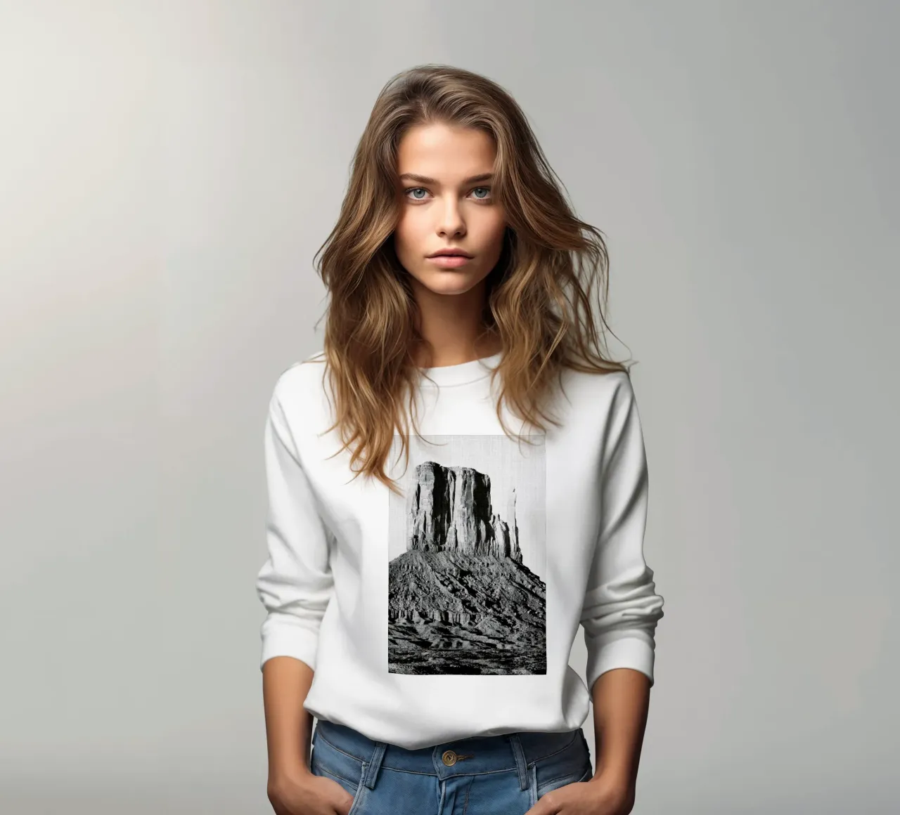 Print 98 sweatshirt van Lila & Lola