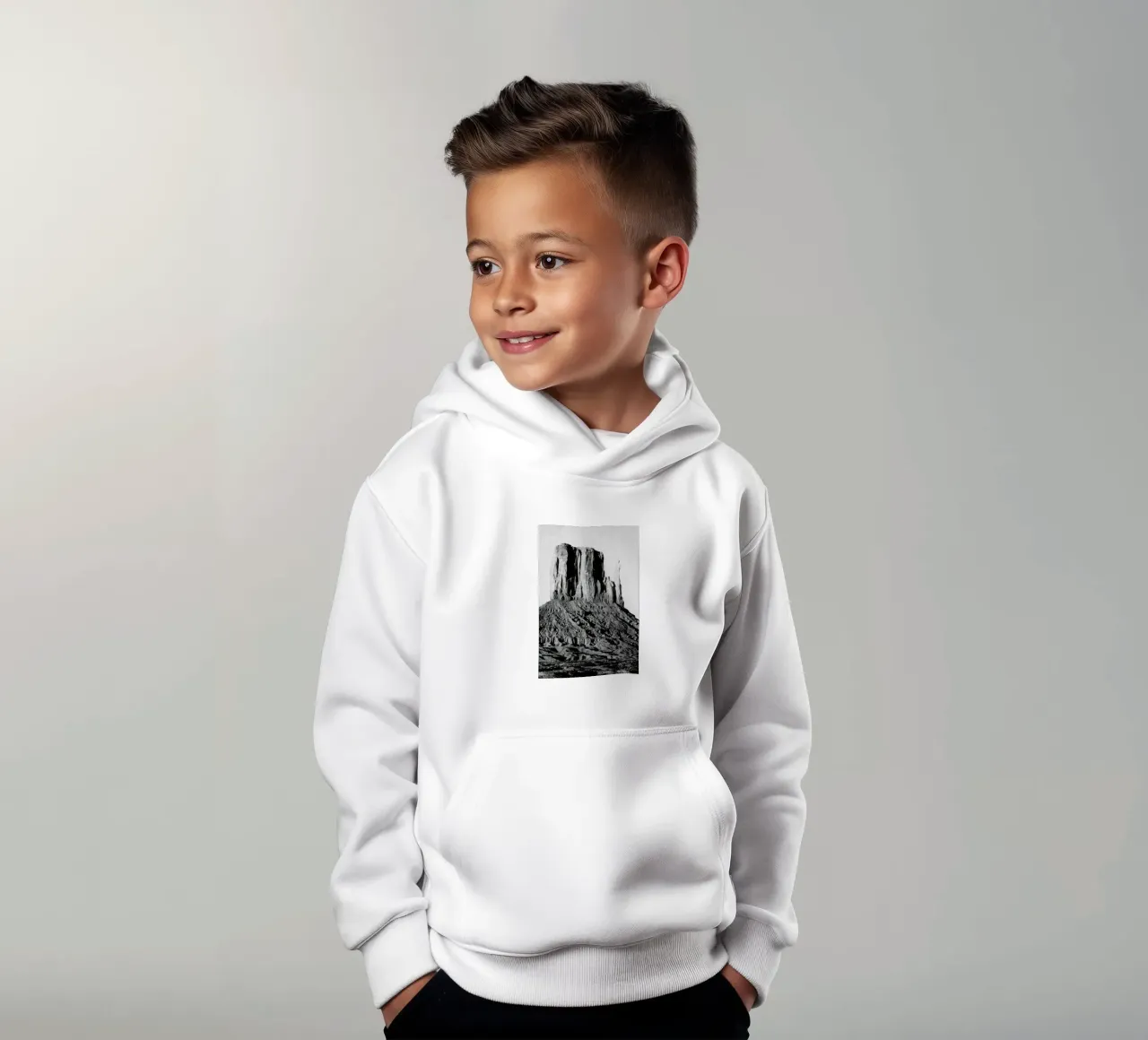 Print 98 felpa bambino con cappuccio da Lila x Lola