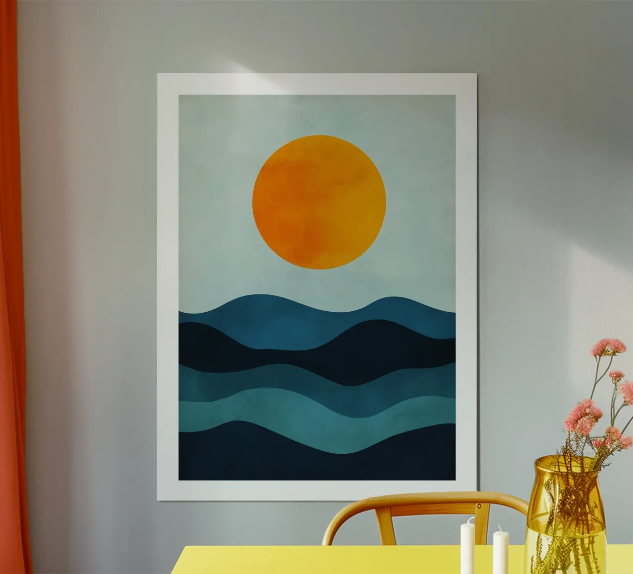 Sole e oceano poster da DWA