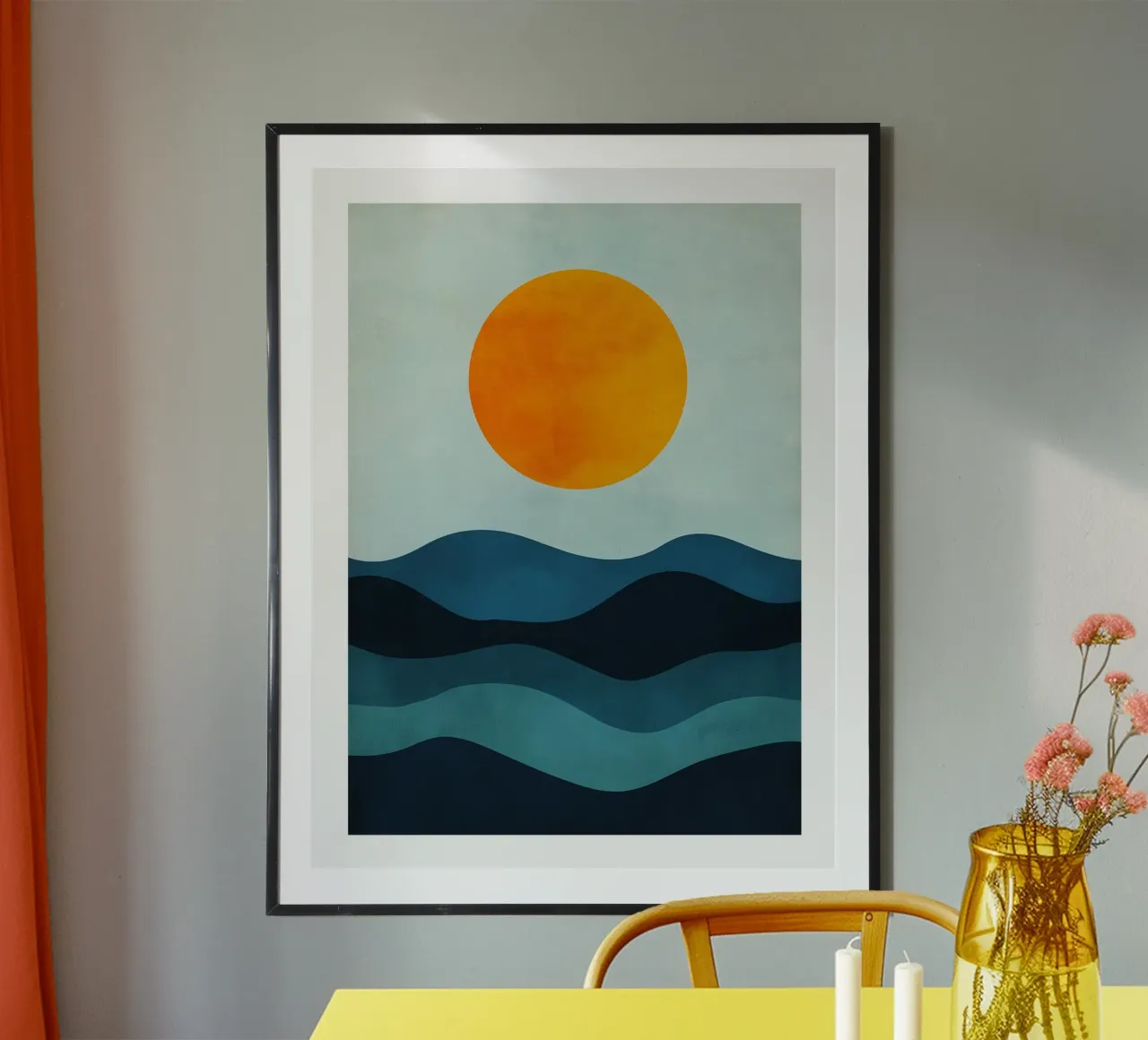 Sole e oceano poster da DWA