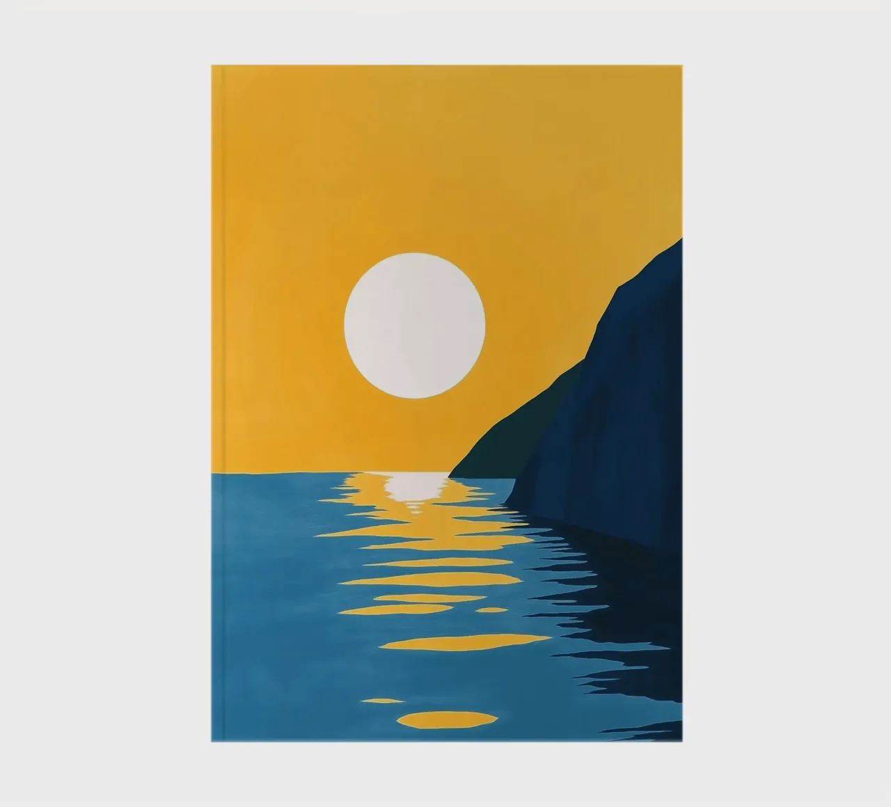Reflection at sunset notebook by DWA