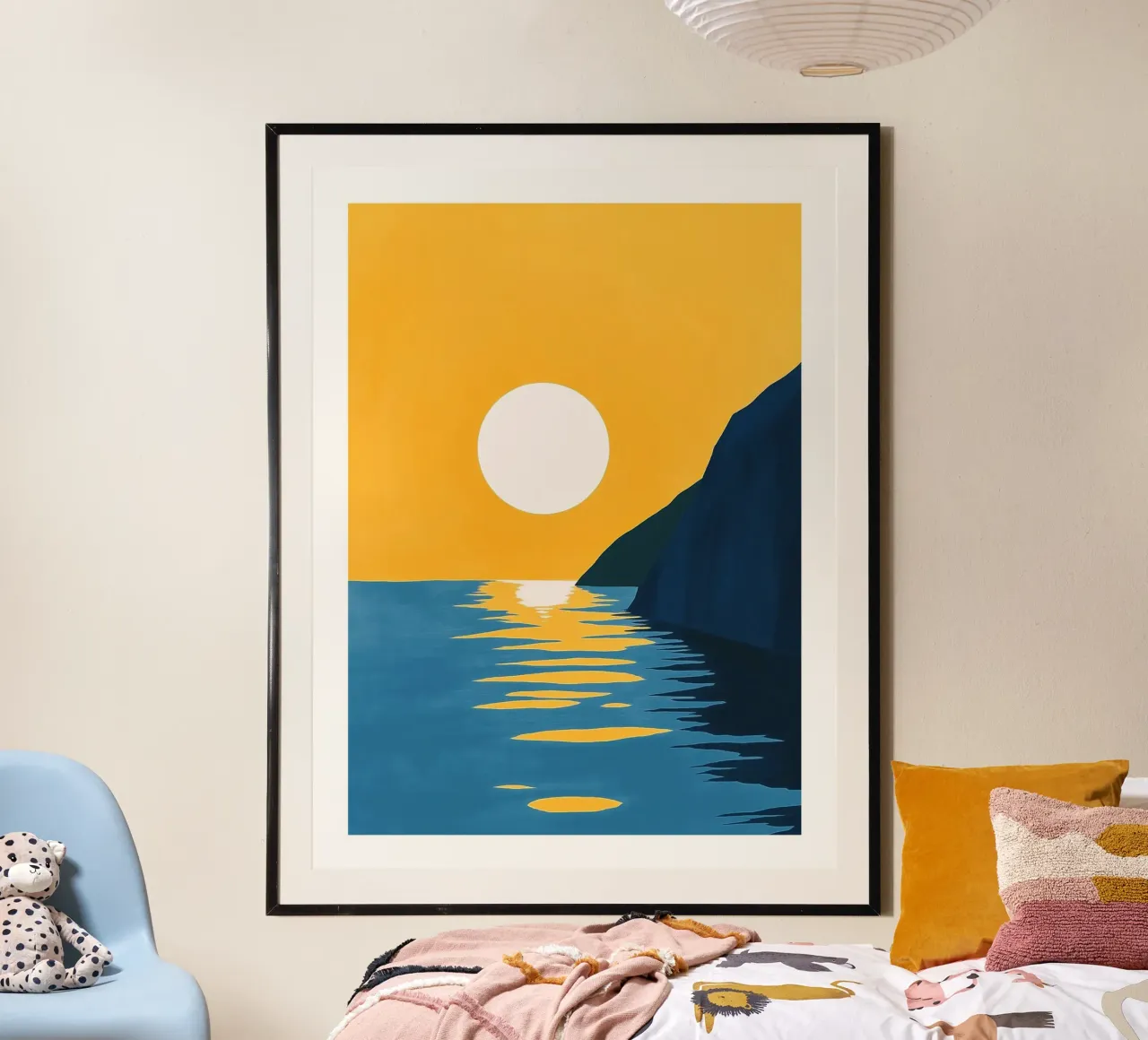 Reflection at sunset poster by DWA