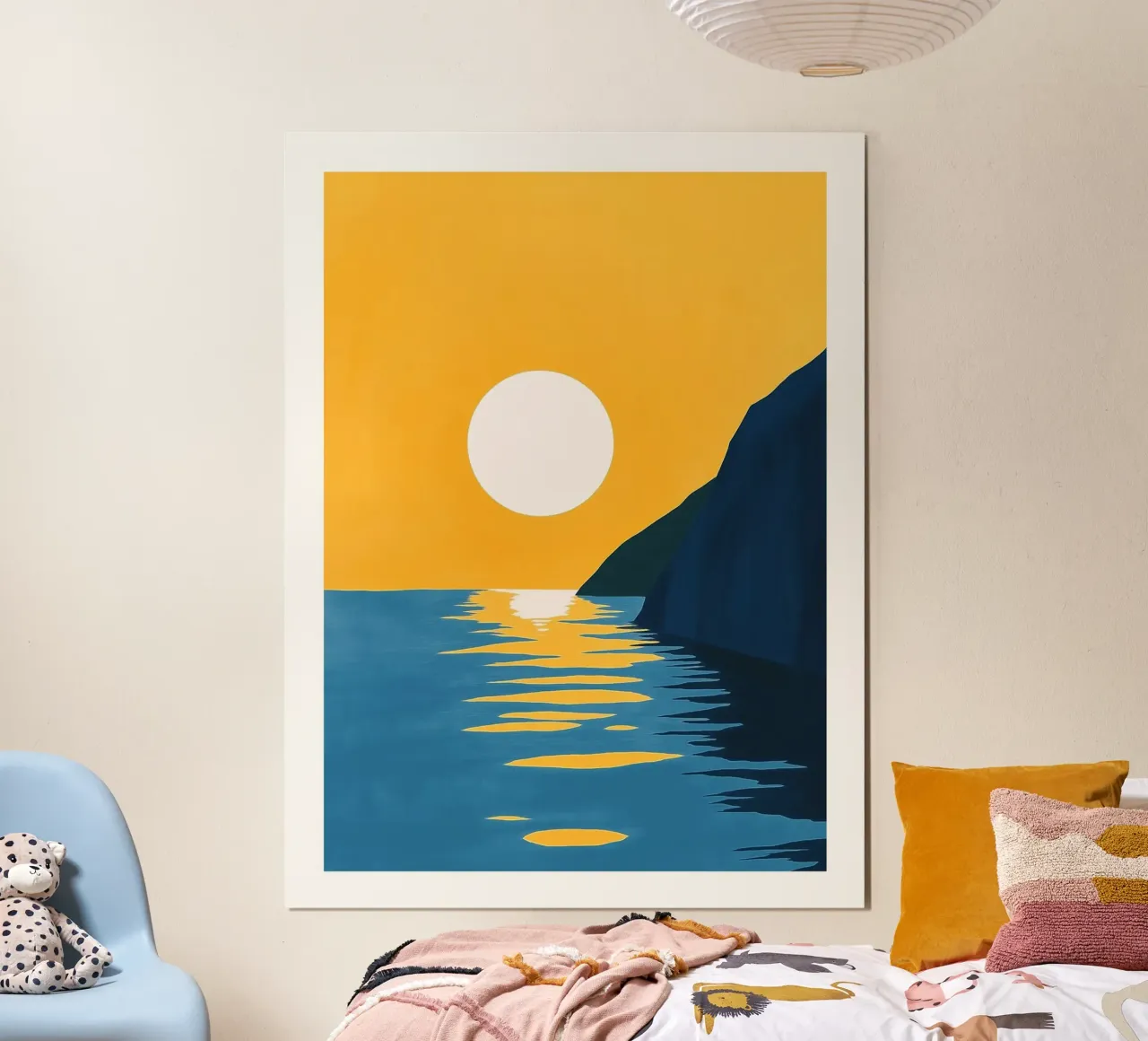 Reflection at sunset poster by DWA
