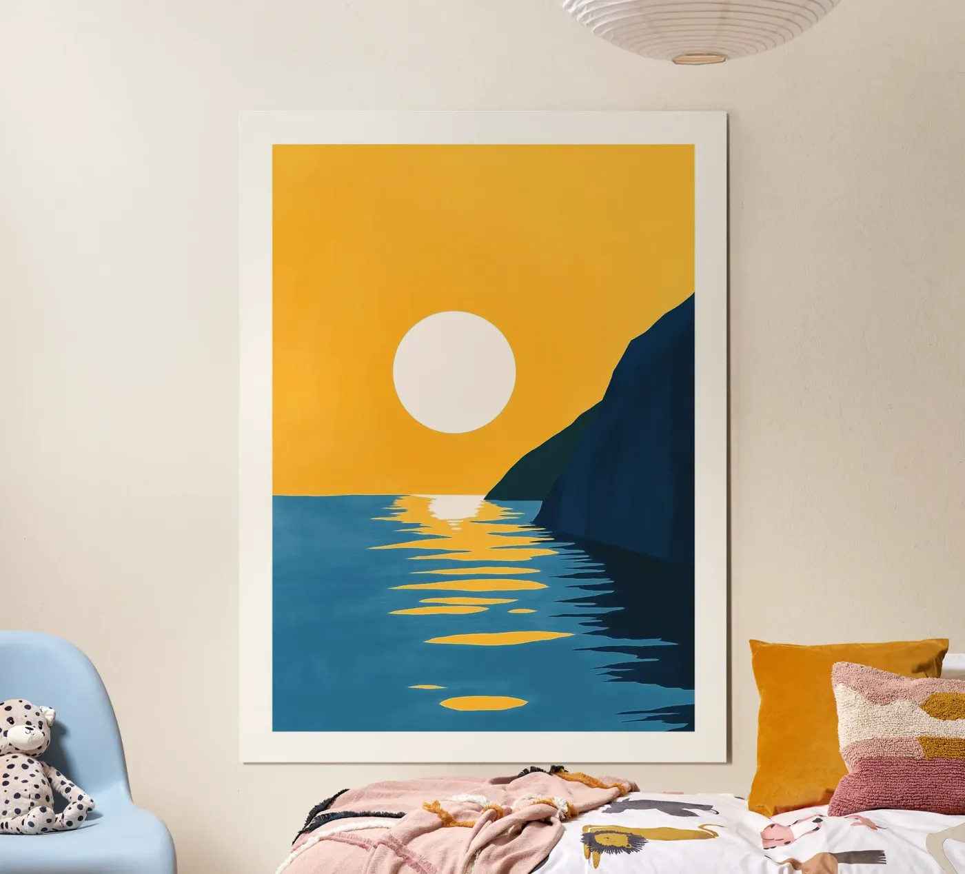 Reflection at sunset poster by DWA