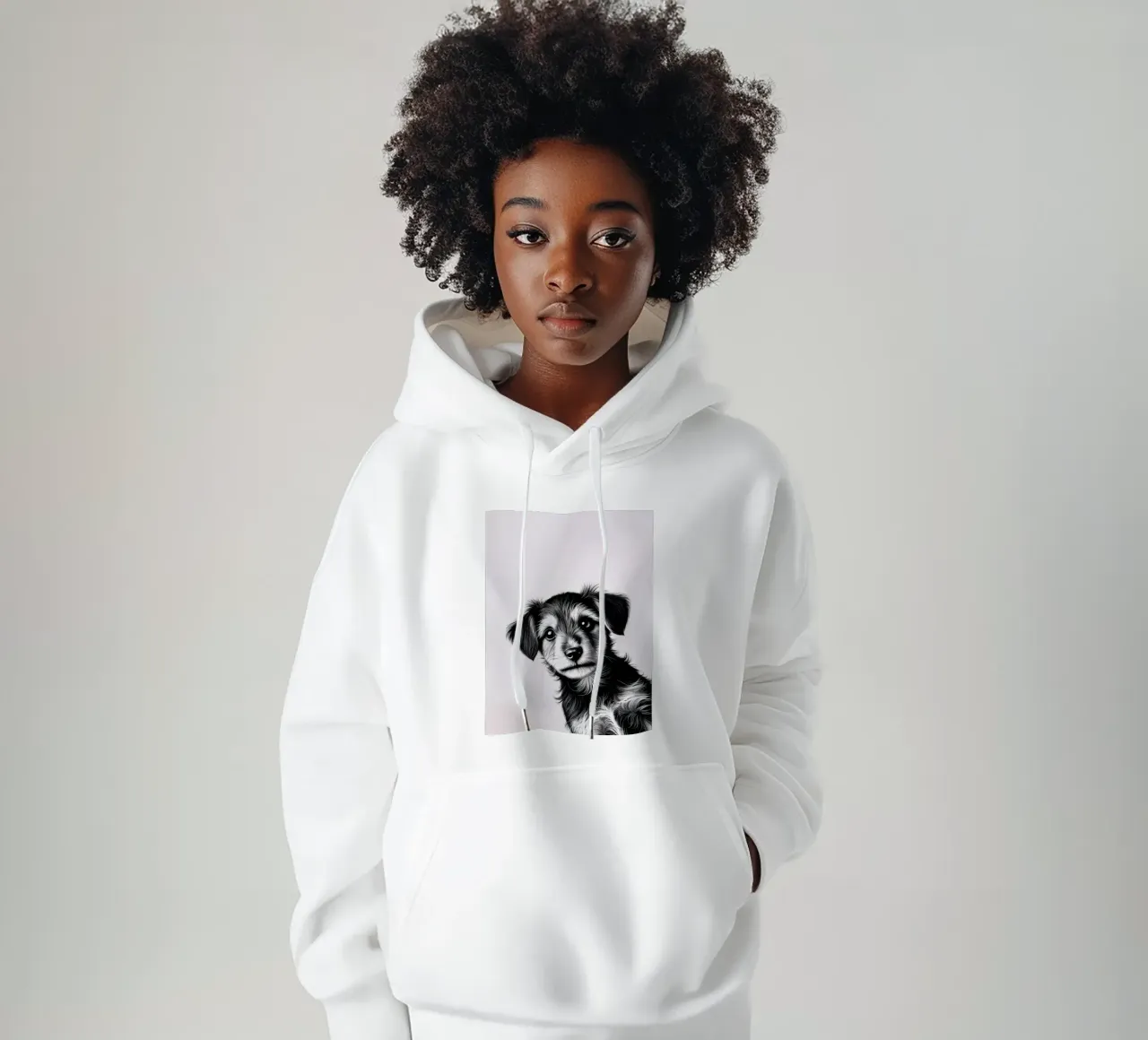 Cucciolo sfacciato felpa con cappuccio da SnoopyAnimals