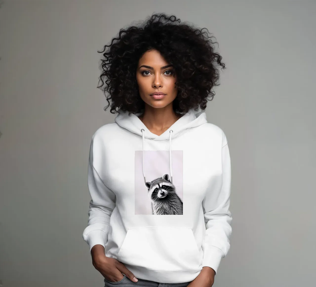 Procione impertinente felpa con cappuccio da SnoopyAnimals