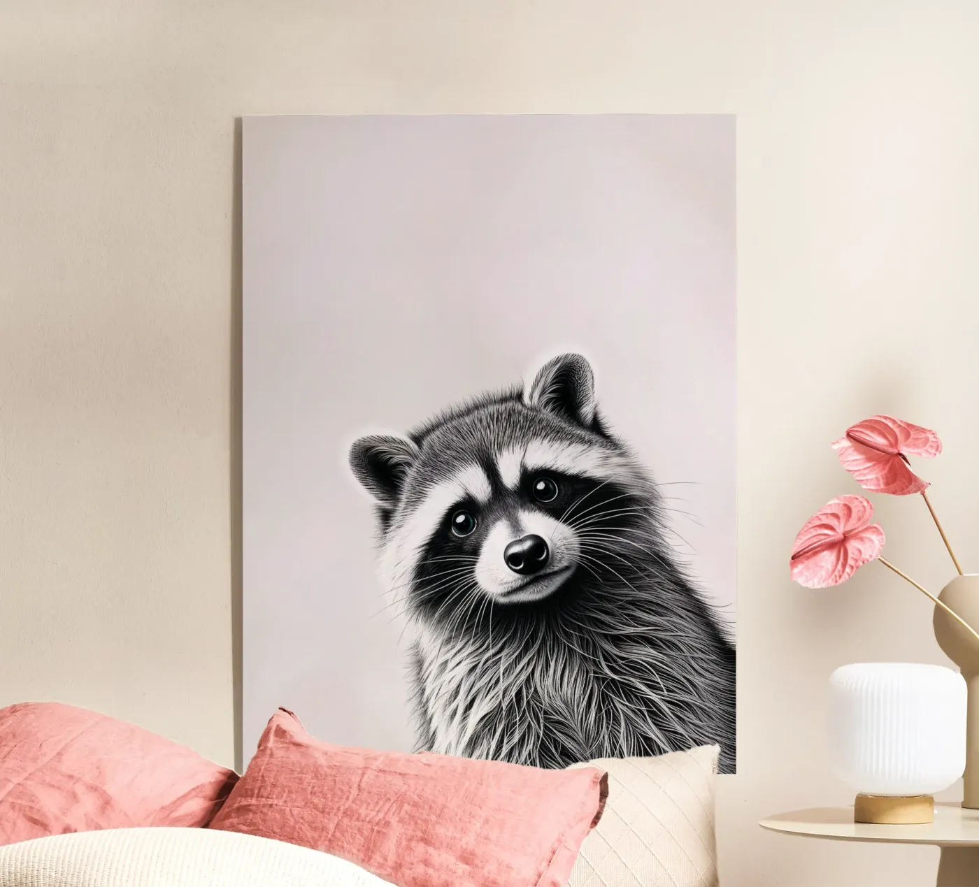 Cheeky Raccoon plexiglass da SnoopyAnimals