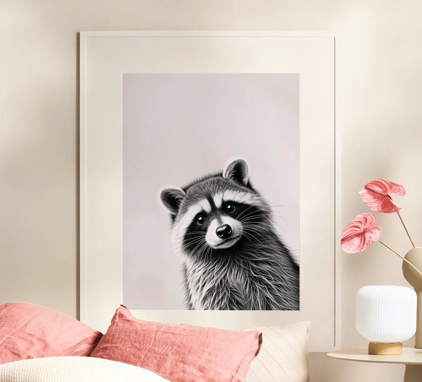 Cheeky Raccoon poster da SnoopyAnimals