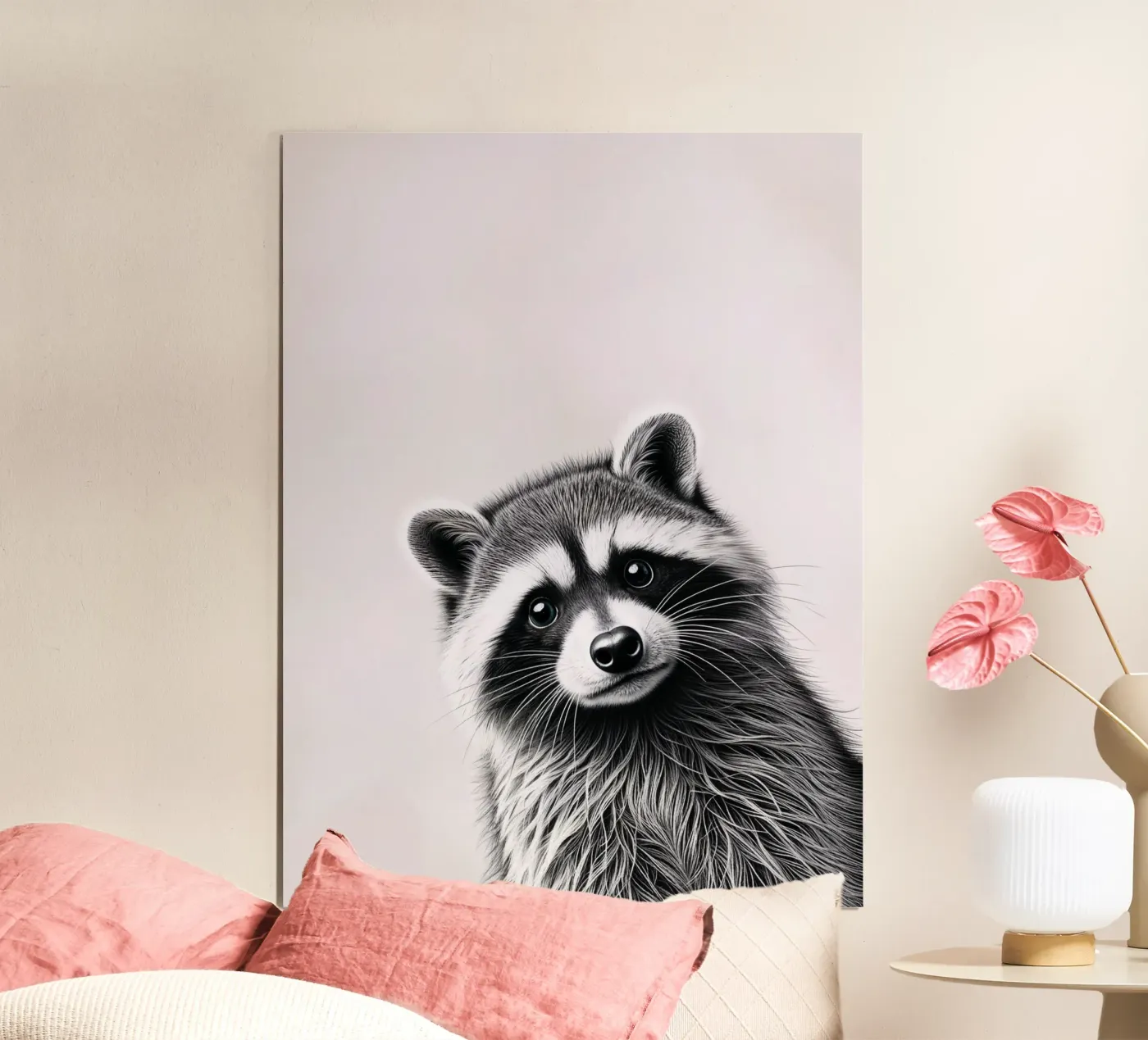 Cheeky Raccoon poster da SnoopyAnimals