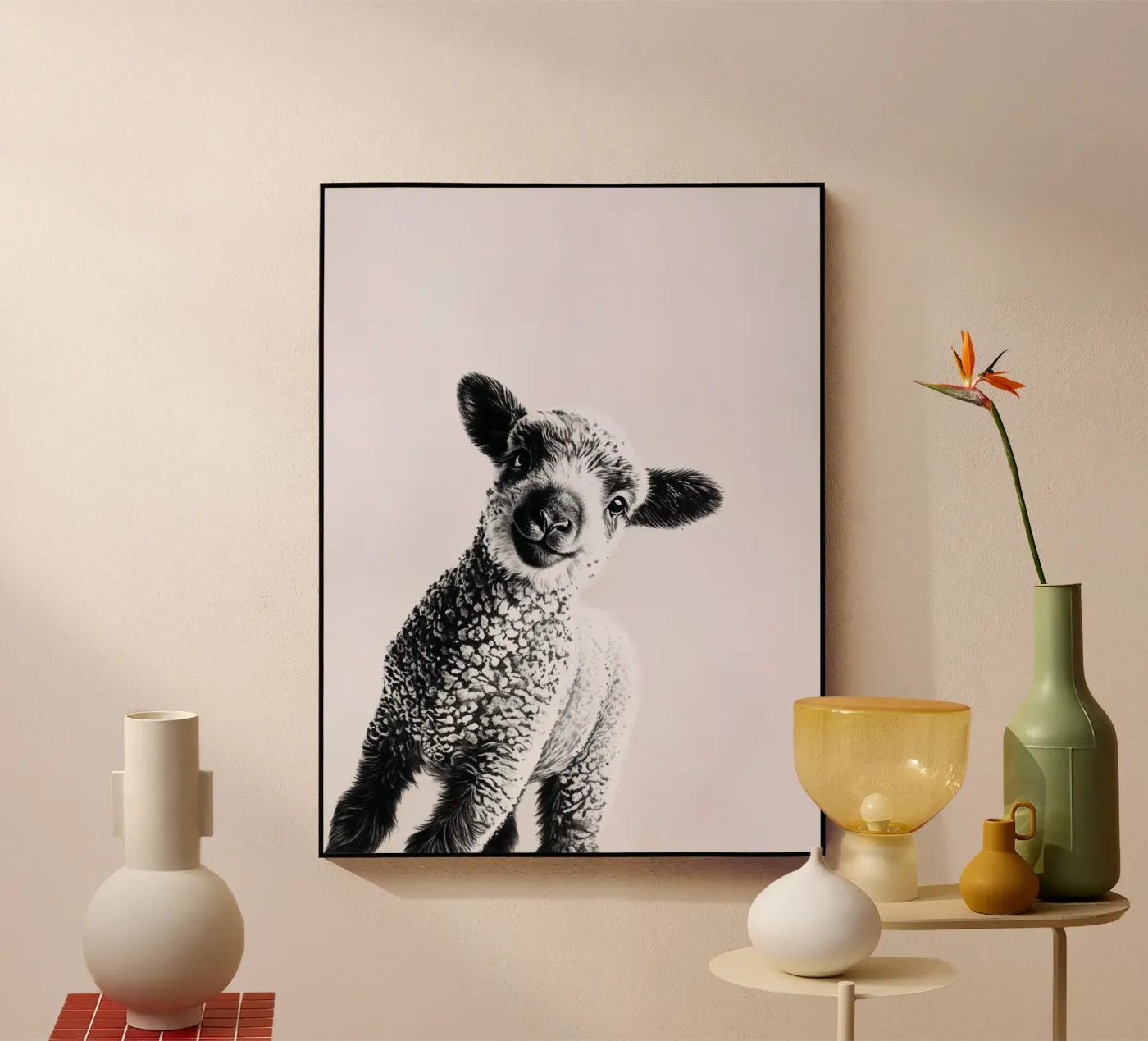 Agnello impertinente plexiglass da SnoopyAnimals