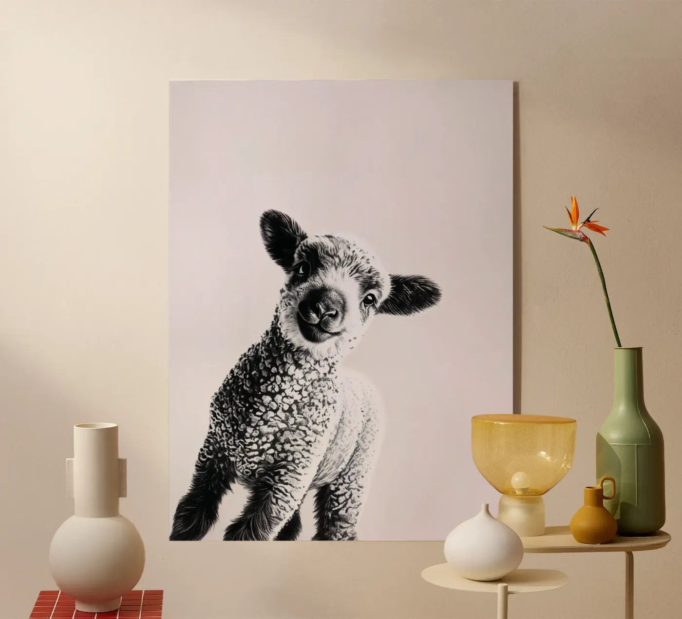 Agnello impertinente plexiglass da SnoopyAnimals