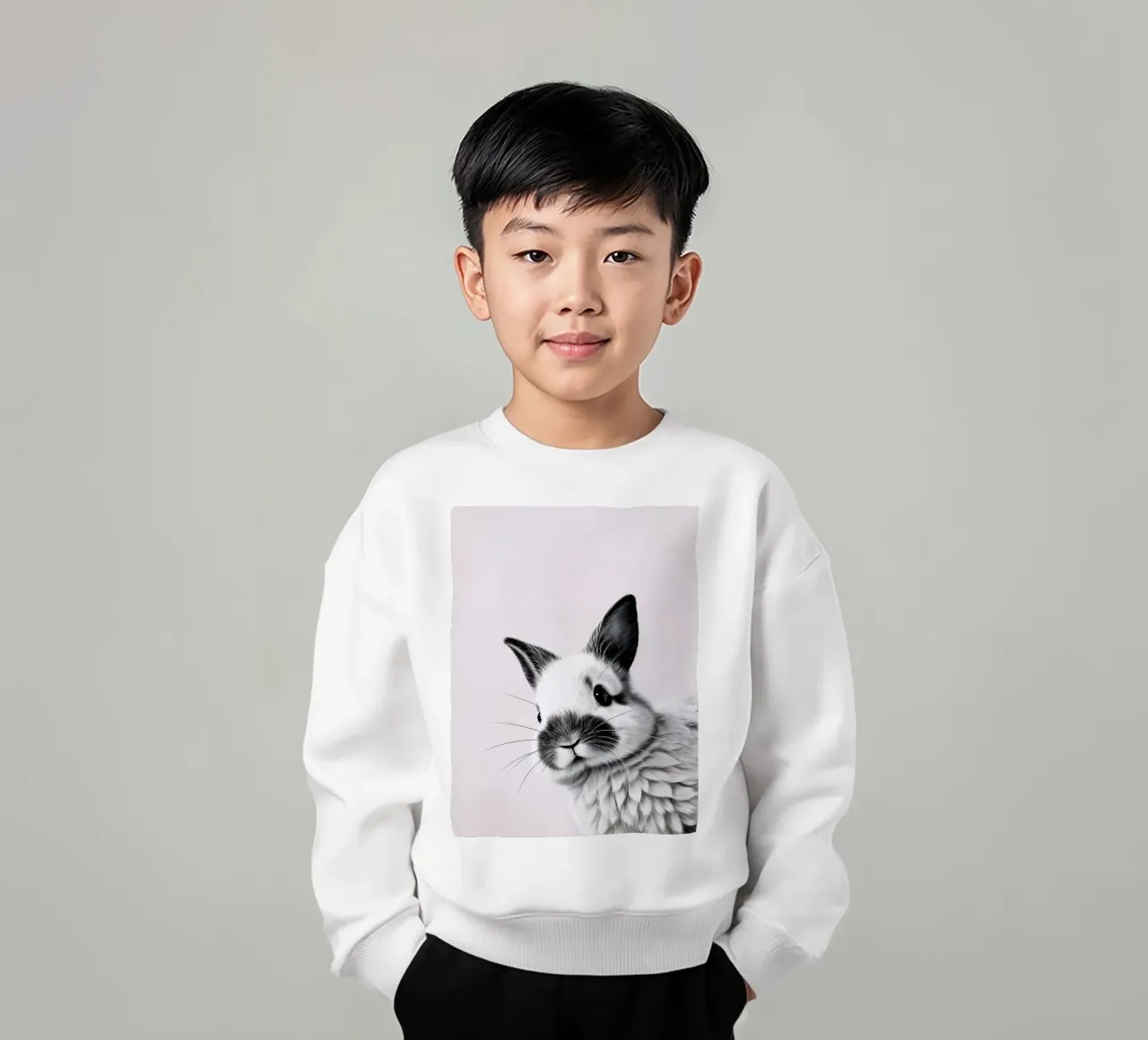 Coniglietto impertinente felpa bambino da SnoopyAnimals