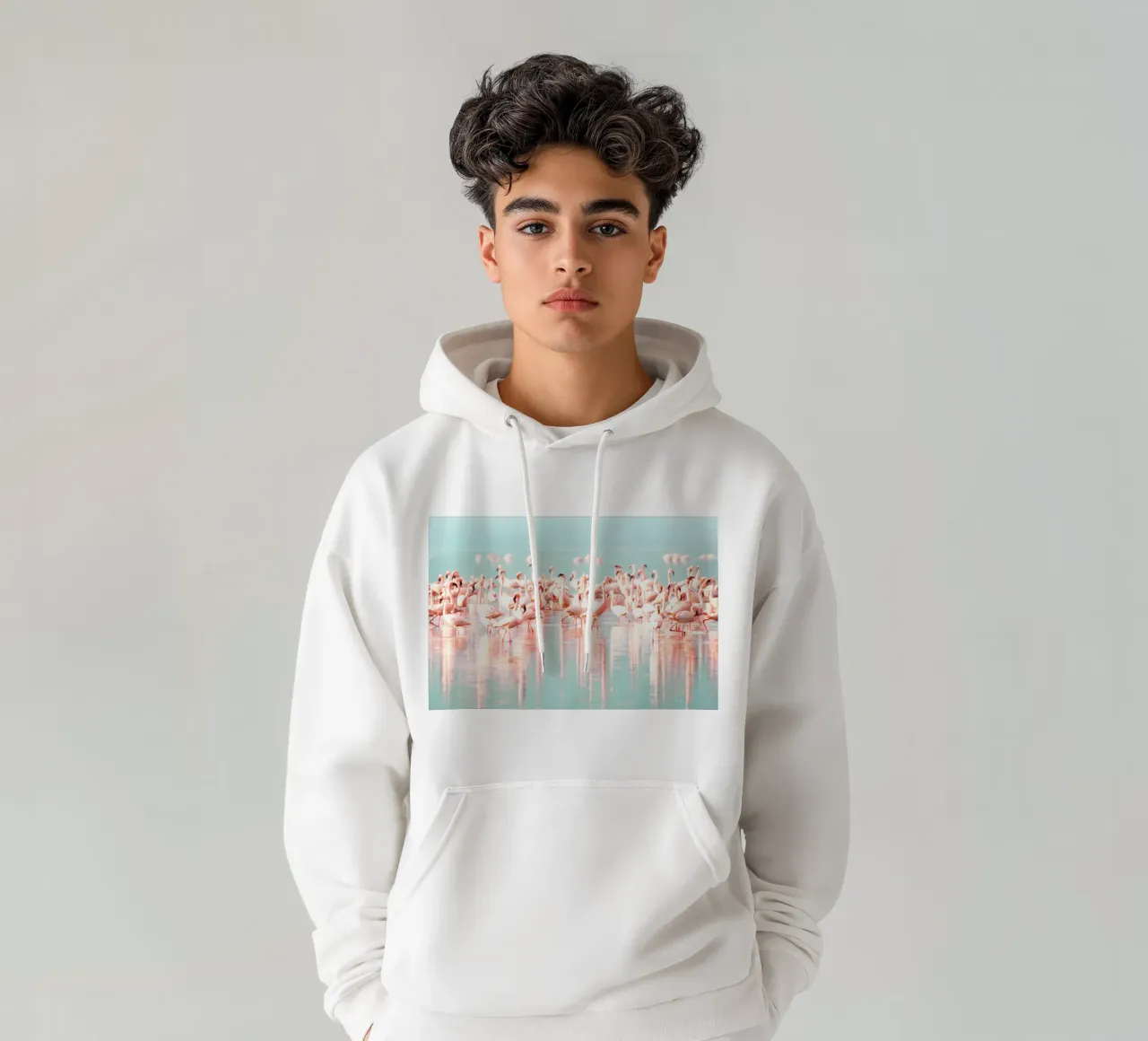 Print 172 felpa con cappuccio da Lila & Lola