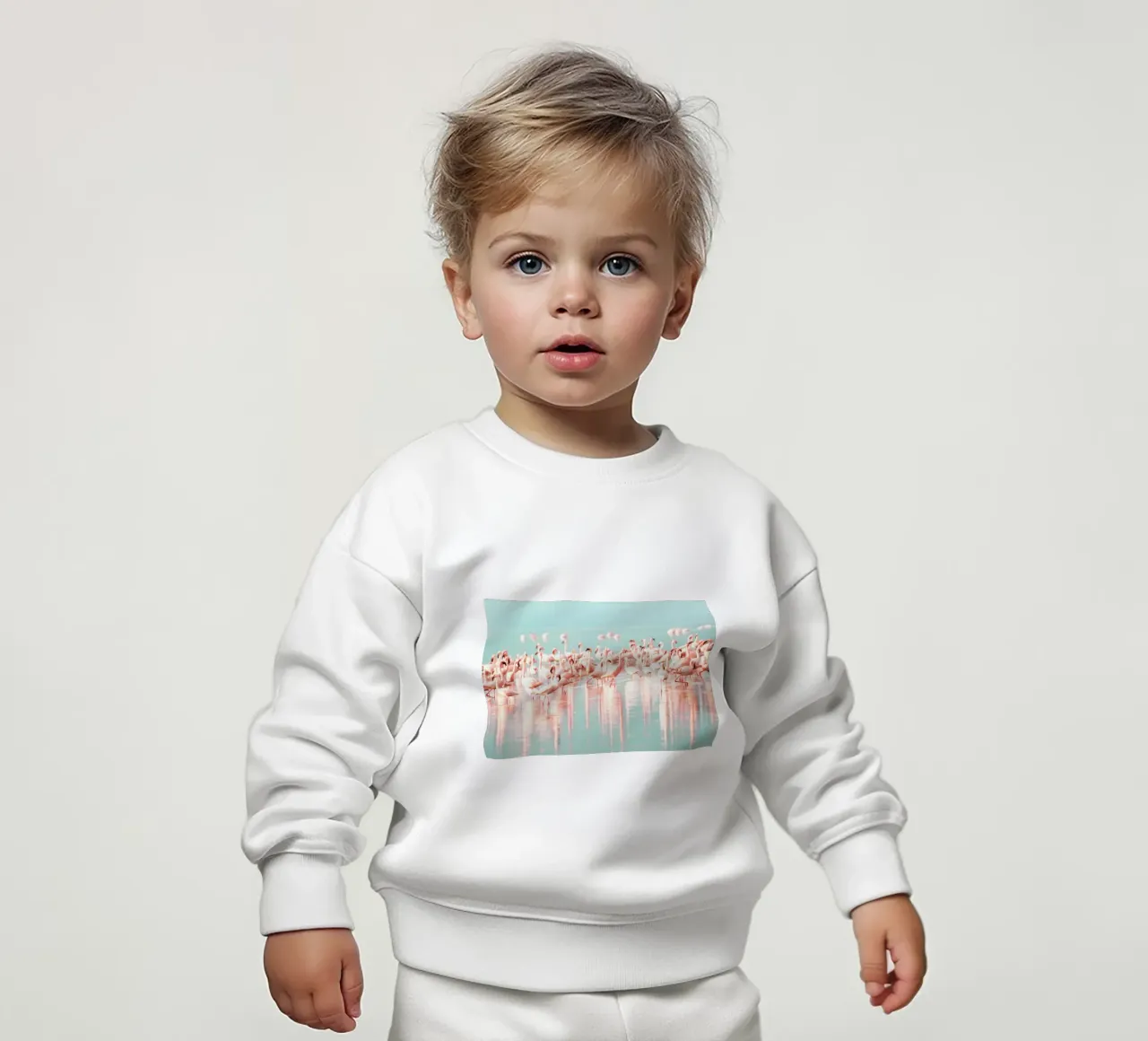 Print 172 felpa neonato da Lila x Lola