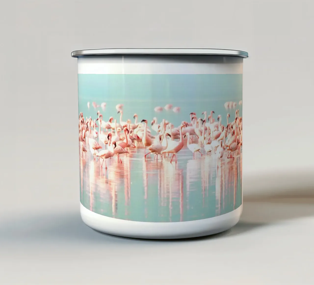 Print 172 tazza in smalto da Lila x Lola