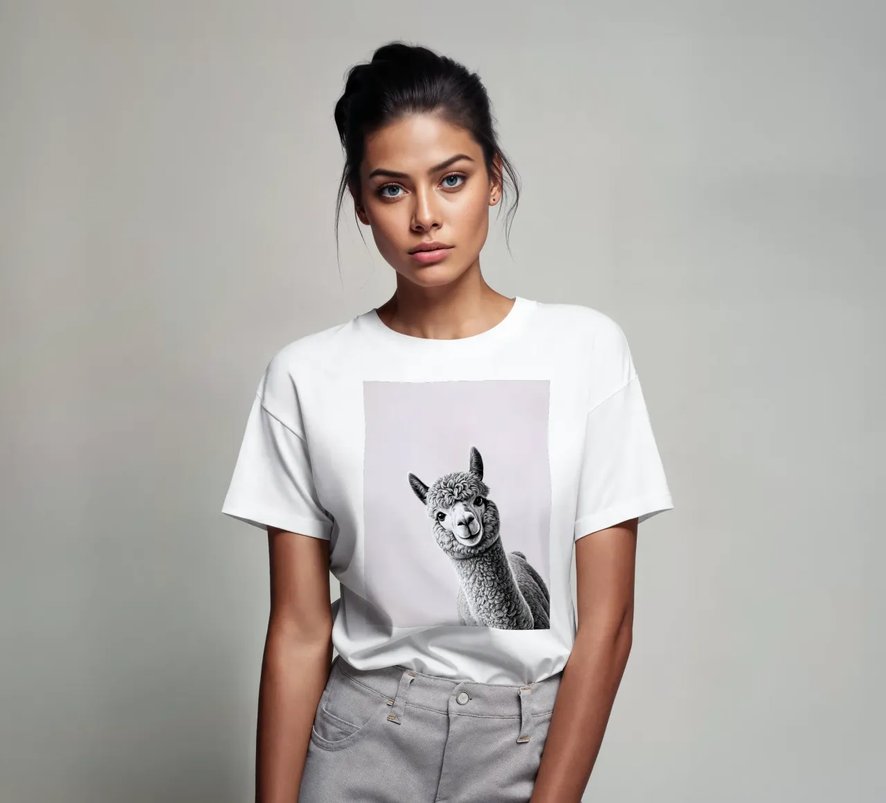 Lama impertinente t-shirt da SnoopyAnimals