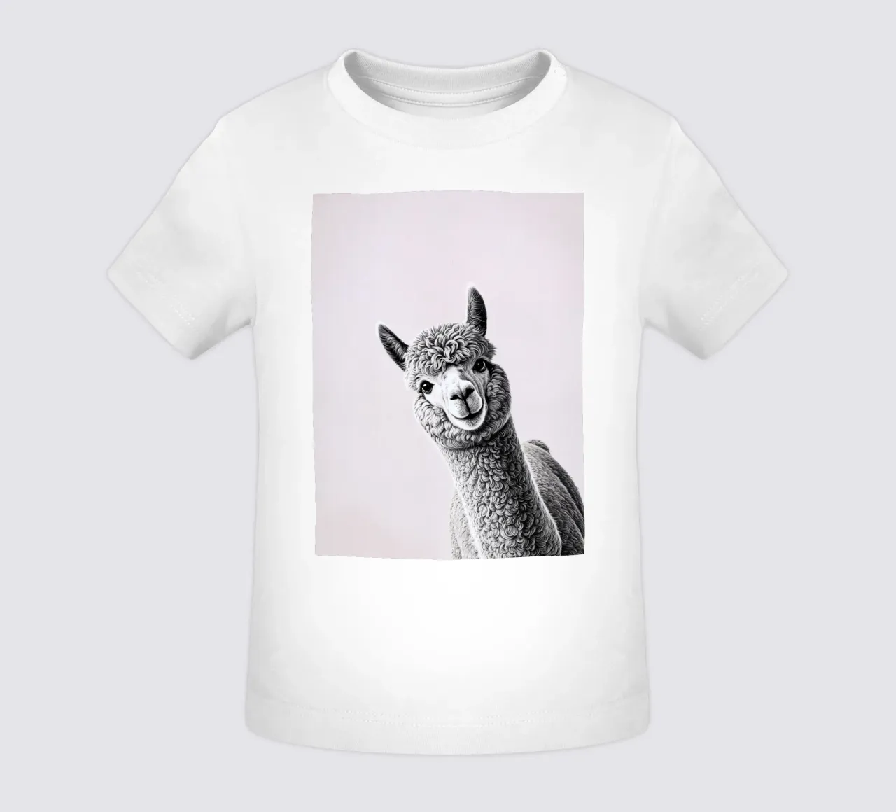 Lama impertinente maglietta neonato da SnoopyAnimals
