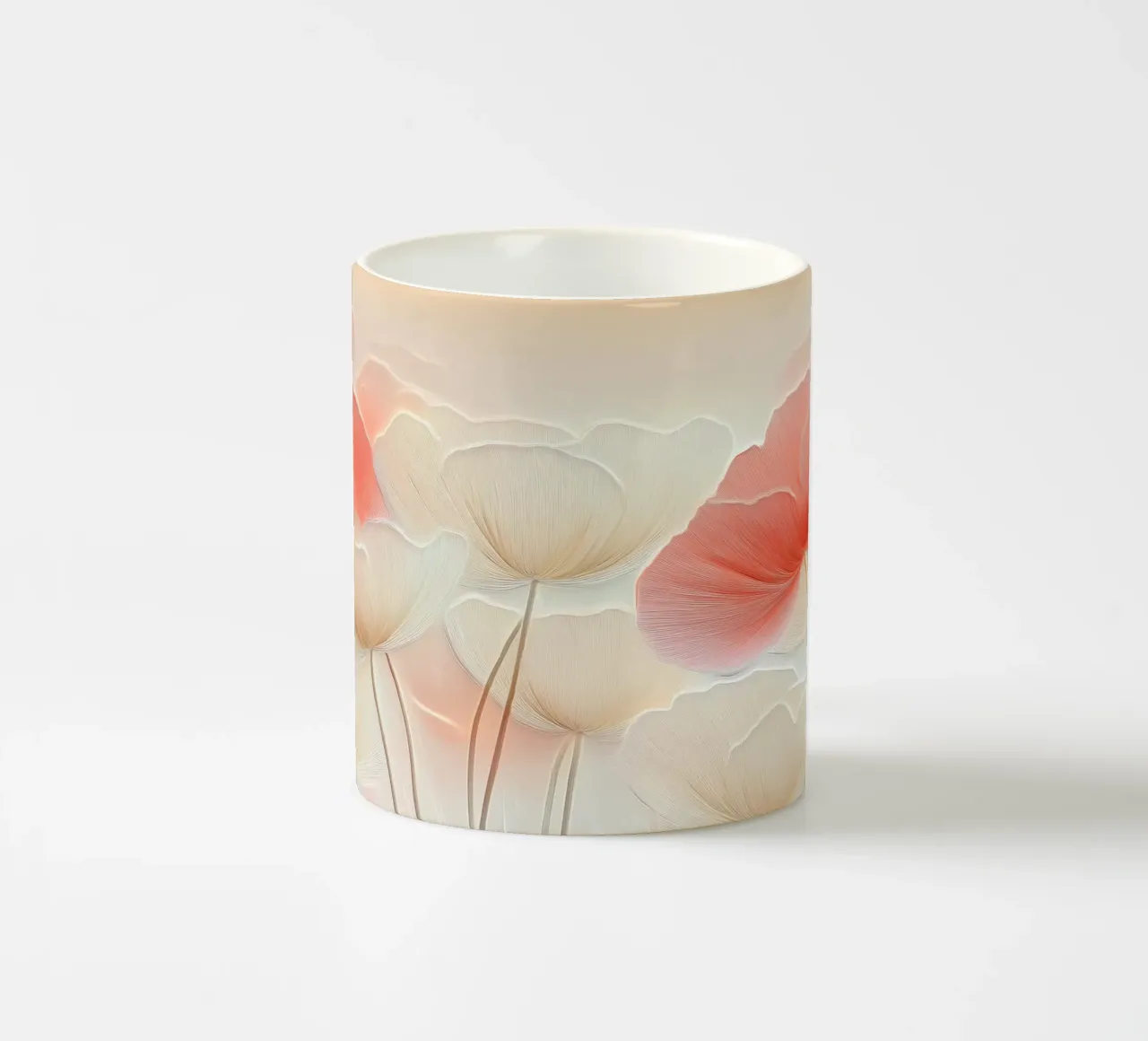 Papaveri morbidi tazza in ceramica da Imagine